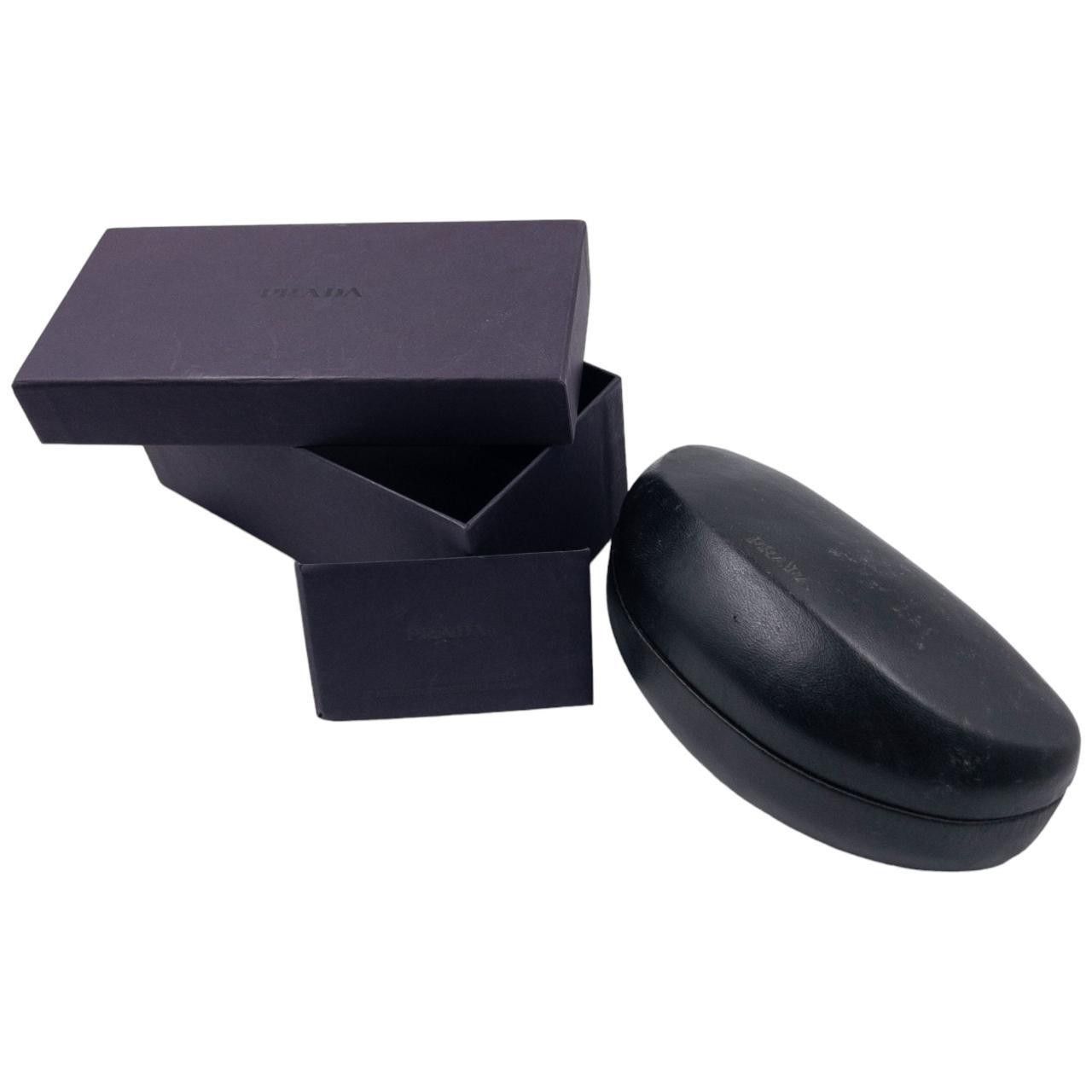 Prada Vintage Prada Black Sunglasses Size ONE SIZE - 3 Thumbnail