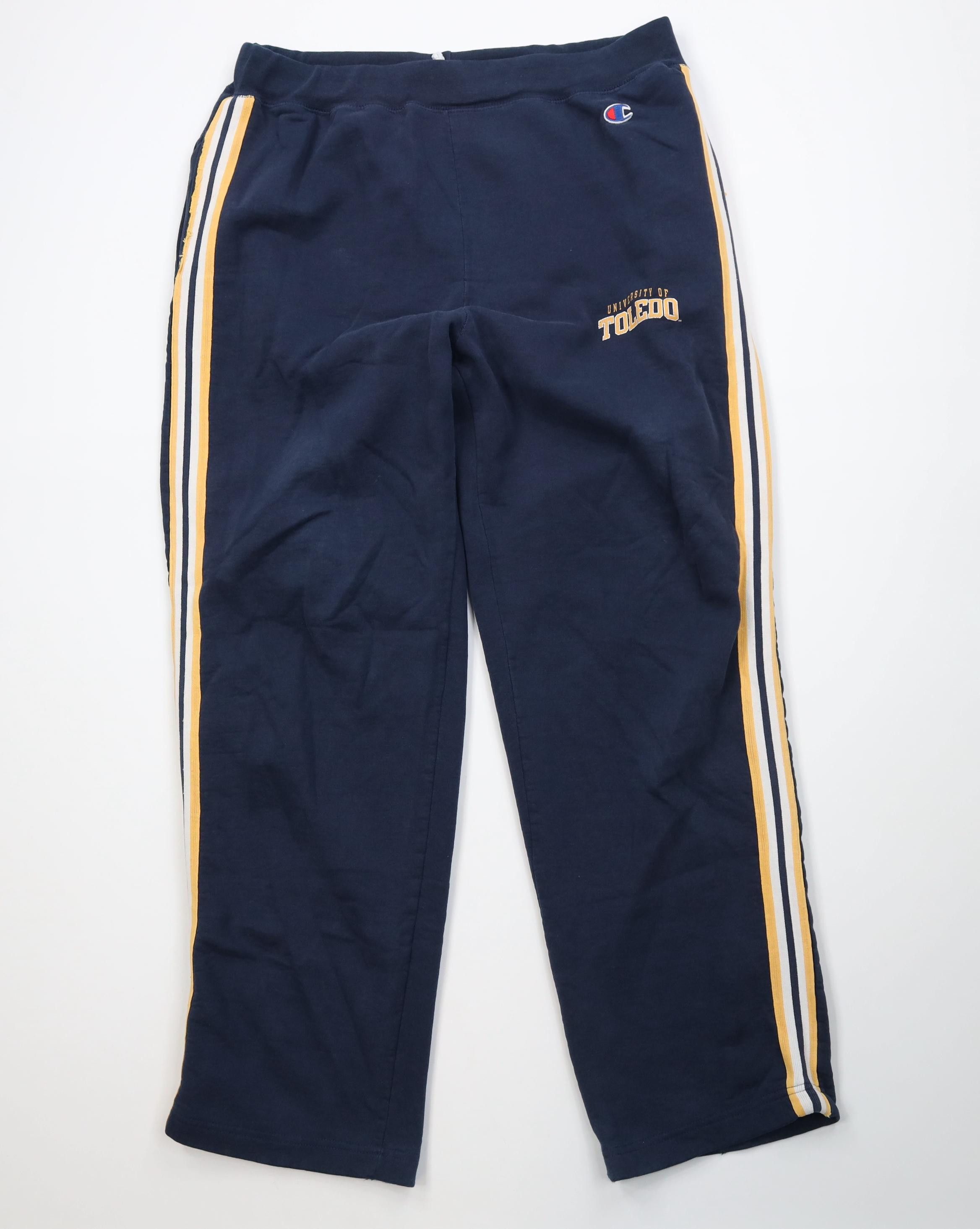 Champion Vintage 90s Y2K Champion University of Toledo Leg Sweatpants Size US 36 / EU 52 - 1 Thumbnail