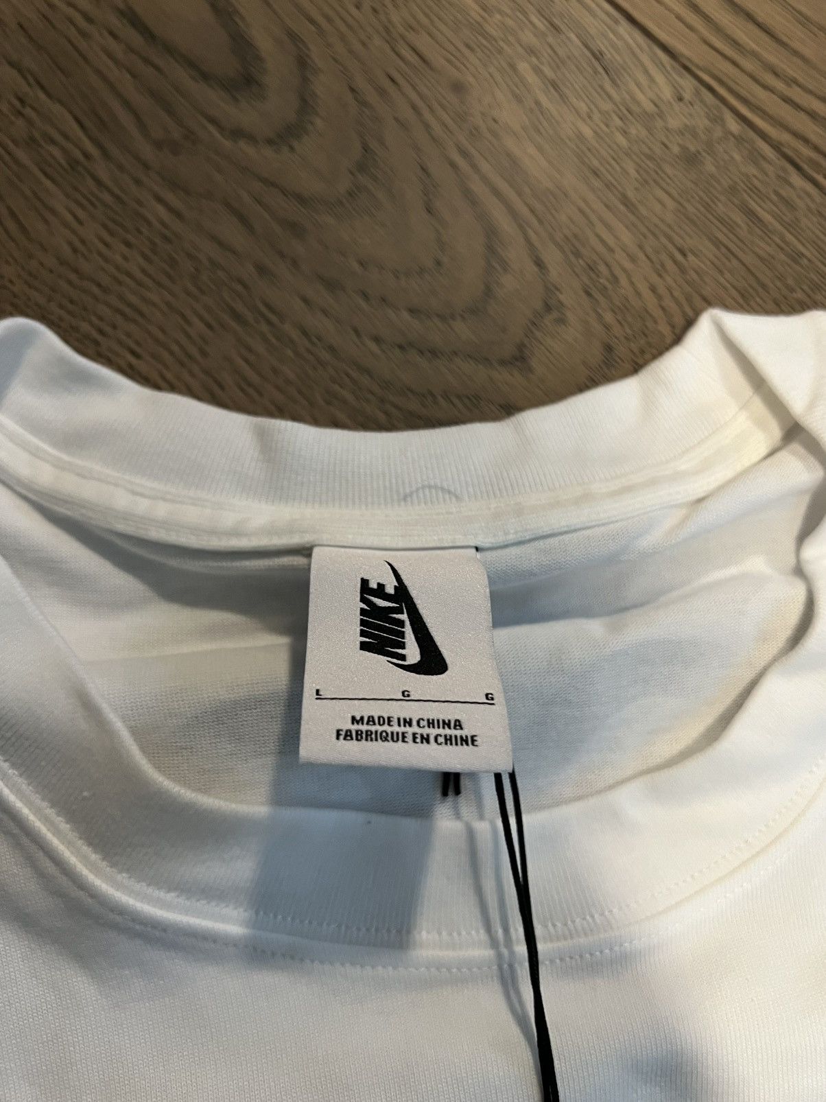 Nike × Off-White Nike x Off-White “Logo” Shirt White Large Size US L / EU 52-54 / 3 - 5 Thumbnail