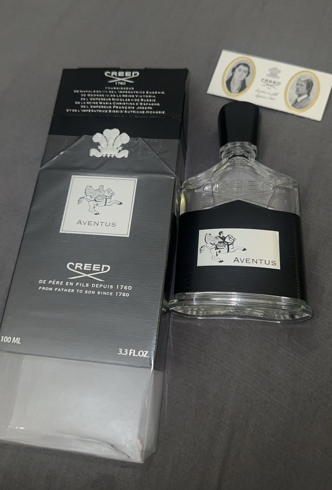 Creed Authentic Creed Aventus 3.3oz 100ml Men’s Cologne EDP Size ONE SIZE - 1 Thumbnail