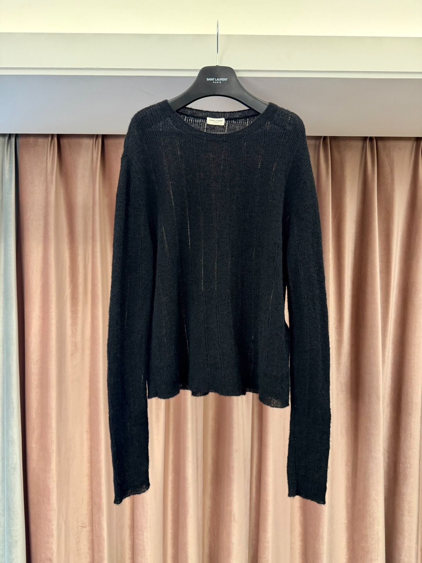 Saint Laurent Paris Saint Laurent Textured Cashmere Sweater Size US S / EU 44-46 / 1 - 1 Thumbnail