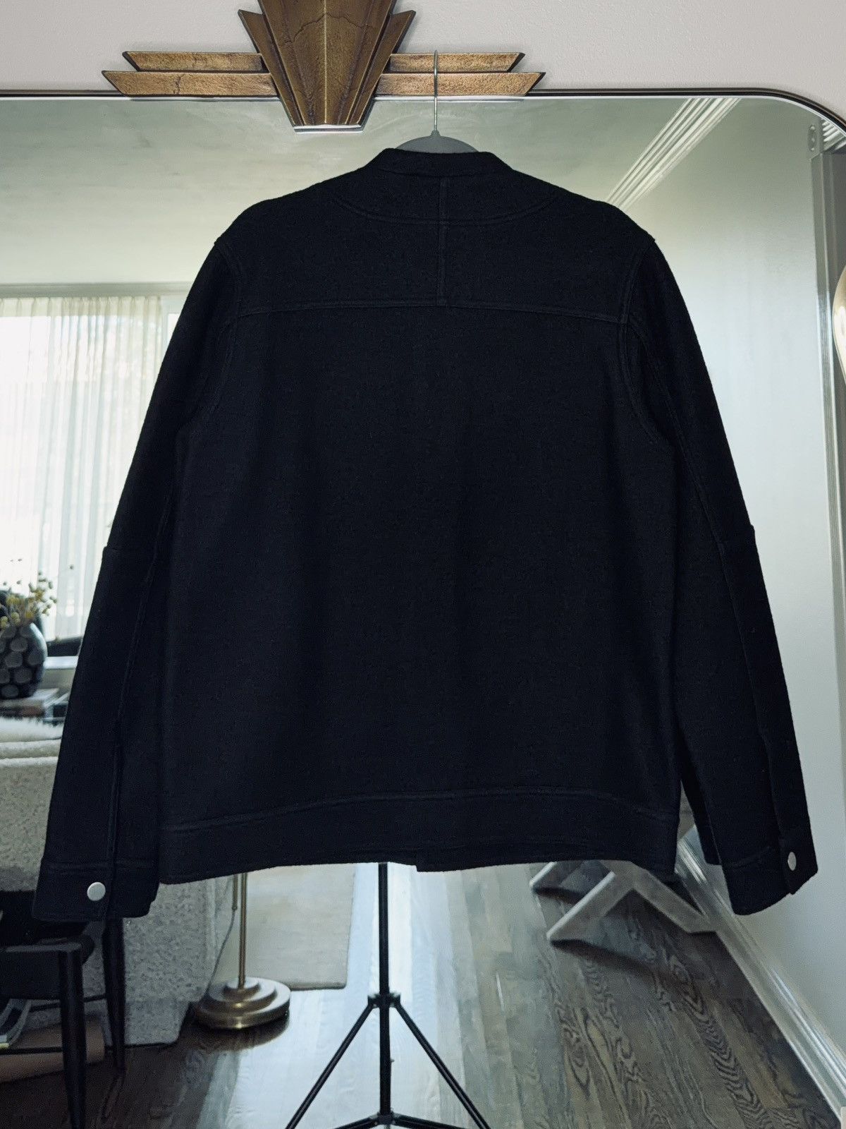 Cos COS Black Wool Bomber Jacket Size US S / EU 44-46 / 1 - 5 Thumbnail