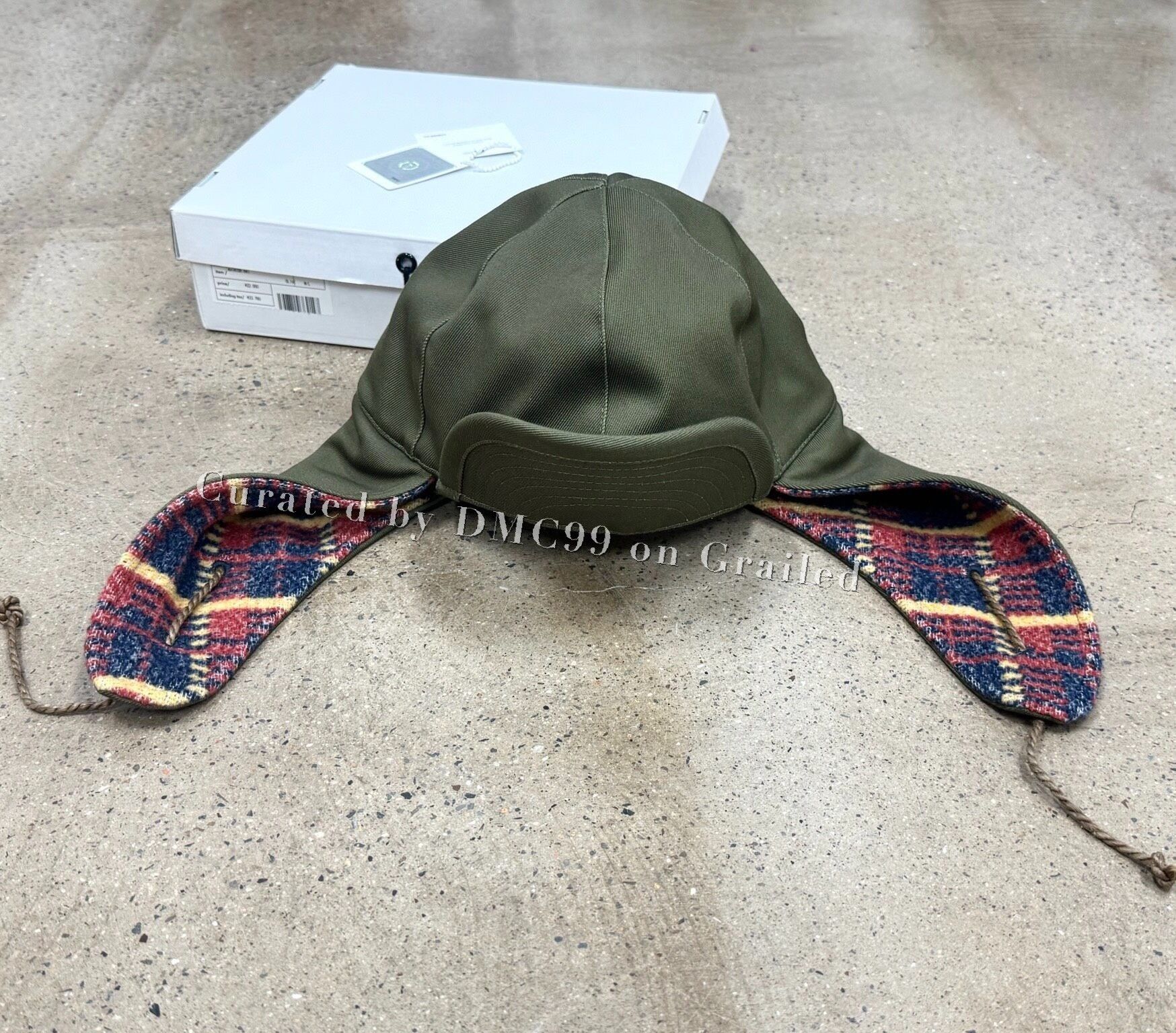 Visvim Aviator Hat (MIL TWILL) 17AW | Grailed