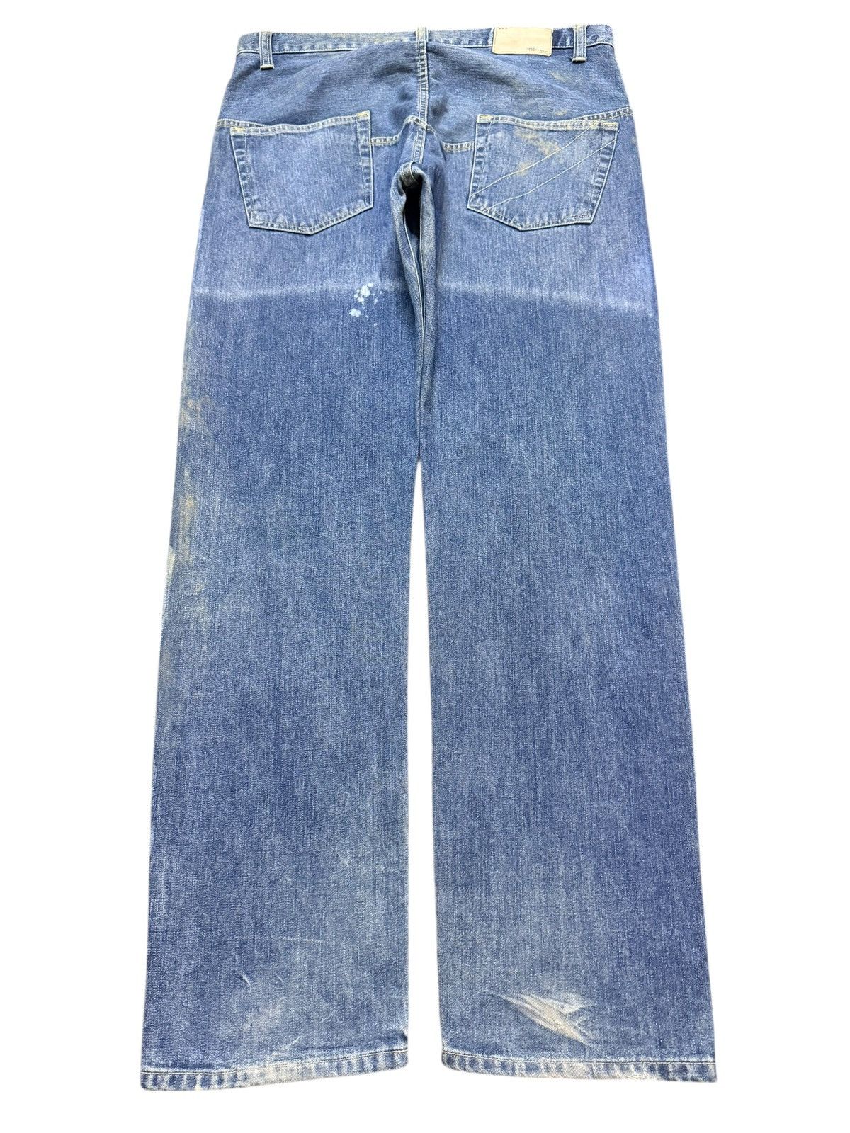 Kapital Vintage Japanese Blue Faded Wash Bleached Style Distressed Size US 36 / EU 52 - 2 Thumbnail