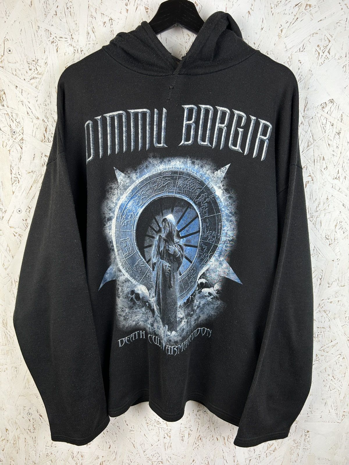 Band Tees 90s Vintage Dimmu Borgir Death Cult Armageddon Boot Hoodie Size US L / EU 52-54 / 3 - 1 Thumbnail