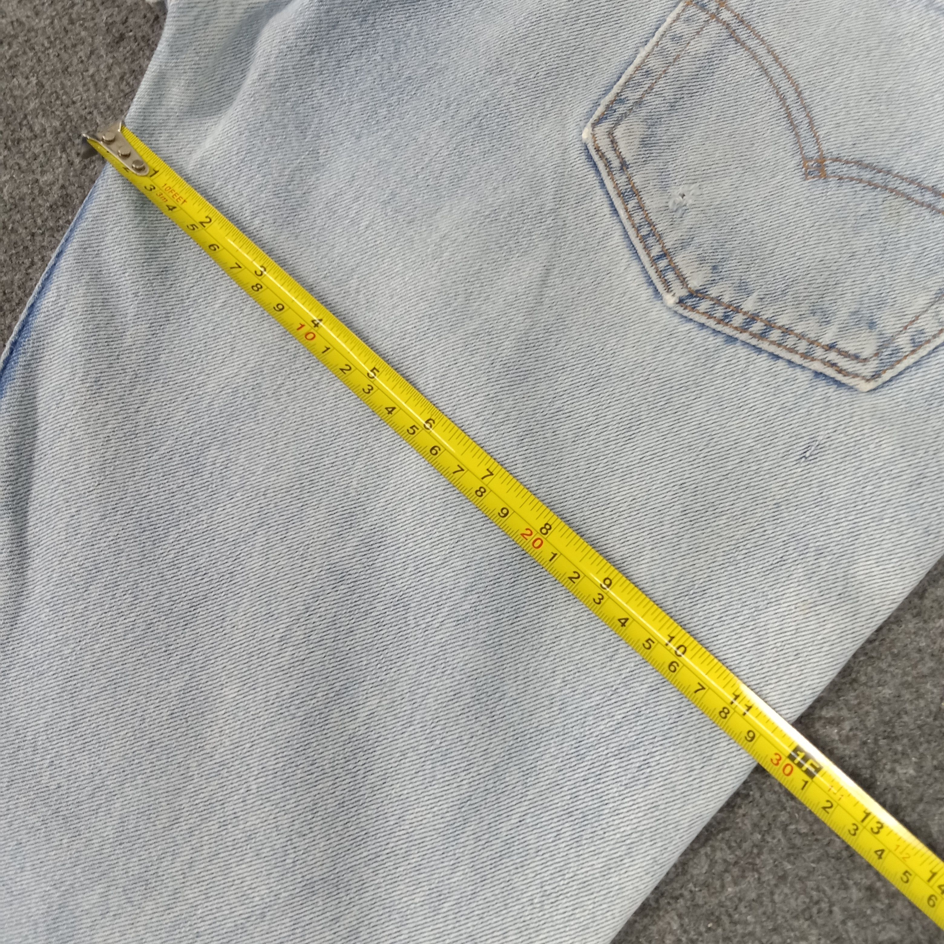 Levi's × Vintage Levi's American Distressed Style Denim Jeans Size US 30 / EU 46 - 12 Thumbnail