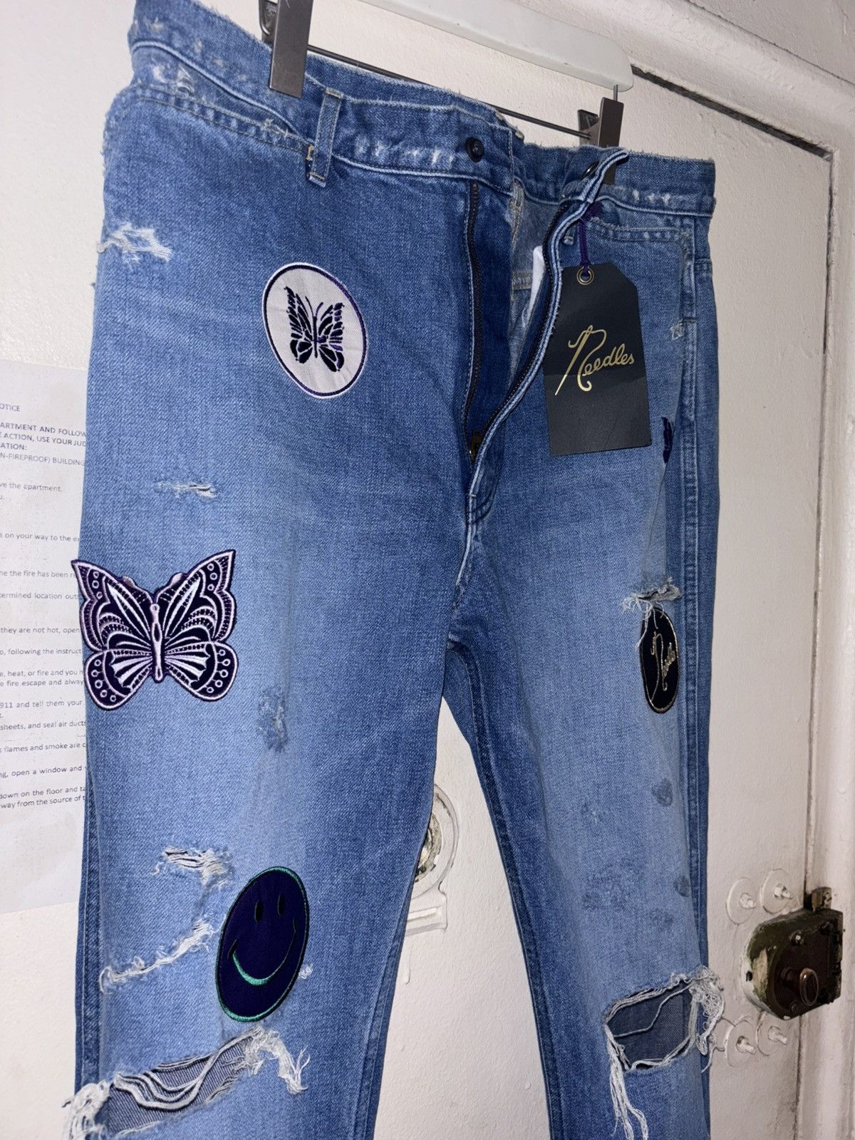 Needles Assorted Patches Jeans Size US 32 / EU 48 - 5 Thumbnail