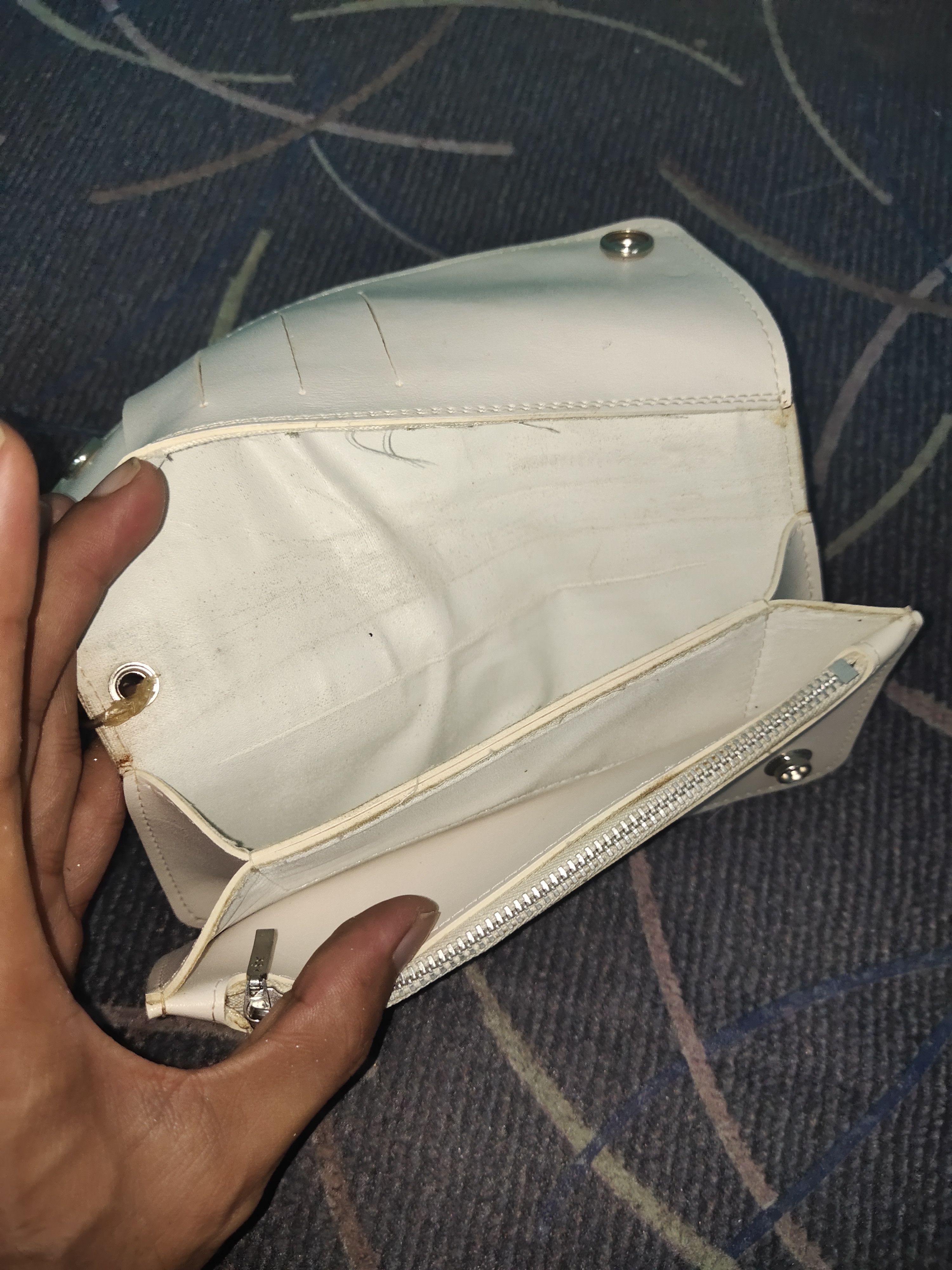 Zephyr Rare Zephyr Leather Long Wallet Size ONE SIZE - 6 Thumbnail