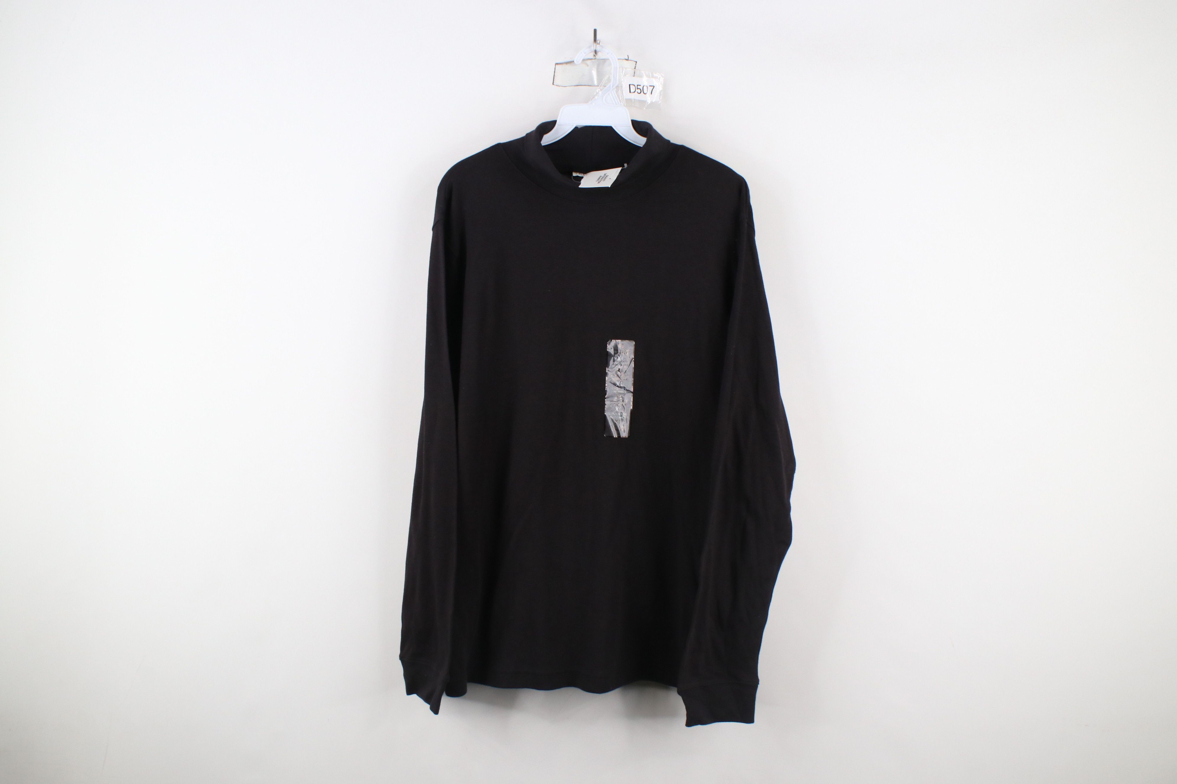 Vintage Deadstock Vintage Streetwear Long Sleeve Turtleneck T-Shirt Size US XL / EU 56 / 4 - 1 Thumbnail