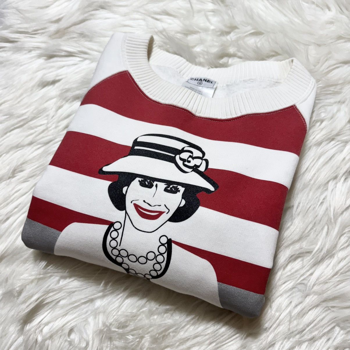 Chanel runway Chanel Mademoiselle sweatshirt, knit sweater Size XS / US 0-2 / IT 36-38 - 16 Thumbnail