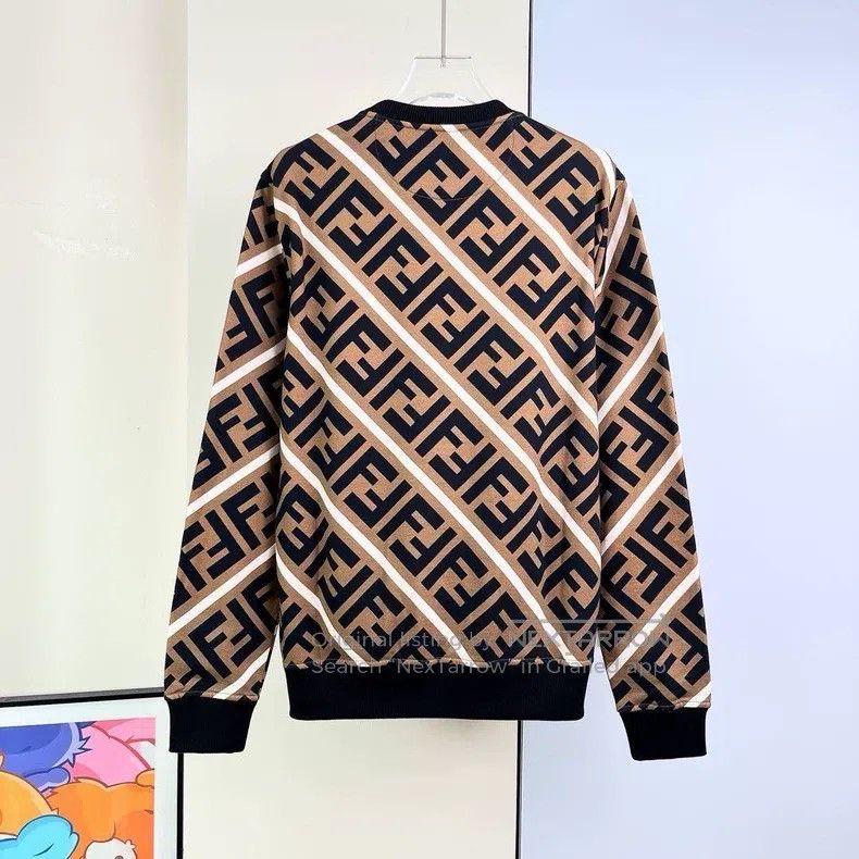 Fendi Fendi All-Over Logo Sweatshirt Size US XS / EU 42 / 0 - 2 Thumbnail