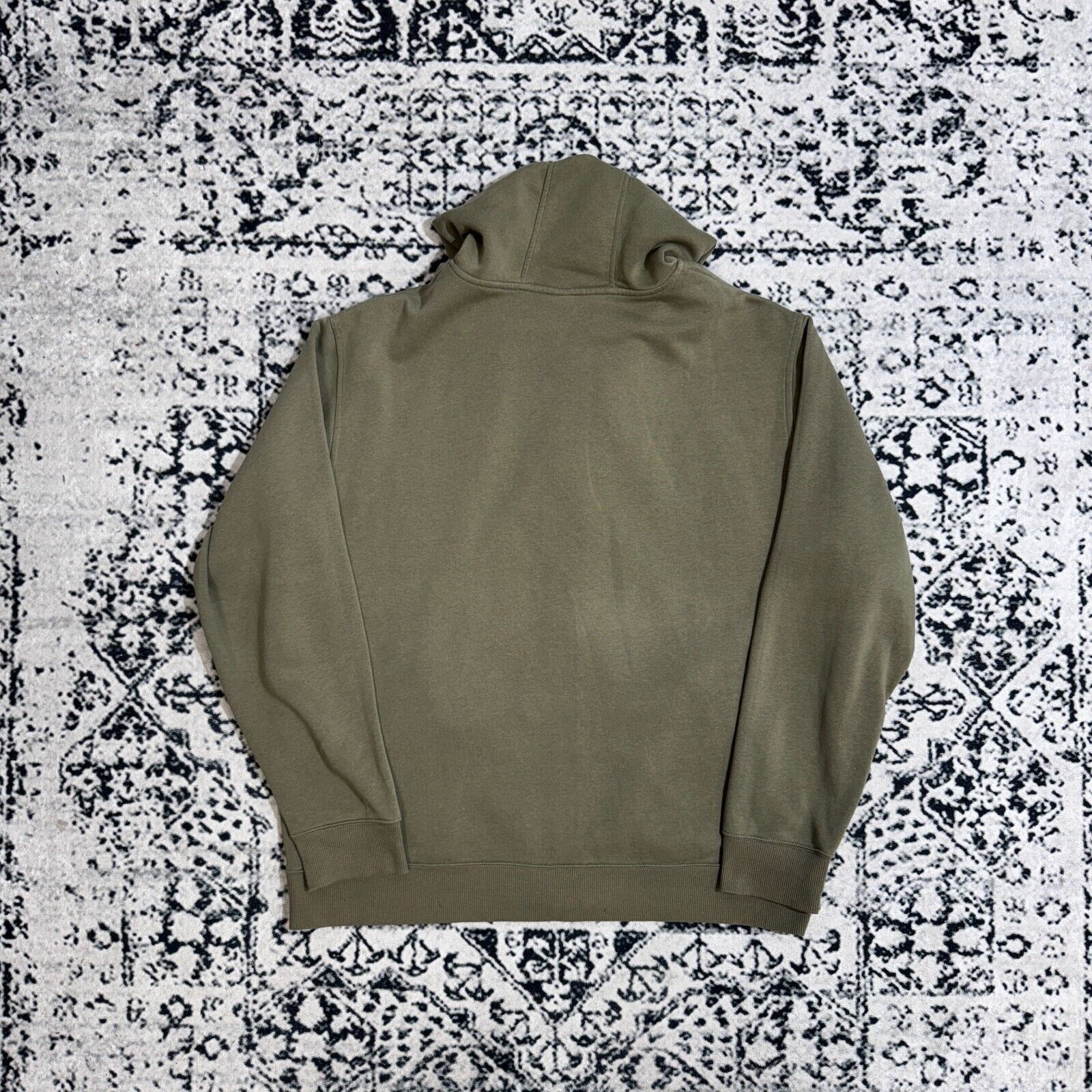 Oakley × Vintage Vintage Oakley Unisex Bottle Green Cotton Zip Hoodie Size L Size US L / EU 52-54 / 3 - 8 Thumbnail