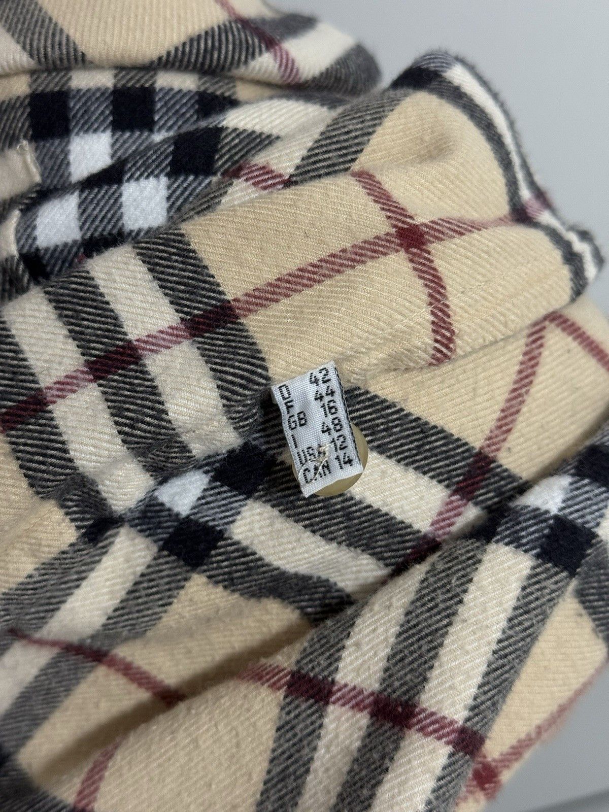 Burberry Vintage Burberry London Shirt Nova Check Long Sleeve y2k Size XL / US 12-14 / IT 48-50 - 15 Thumbnail