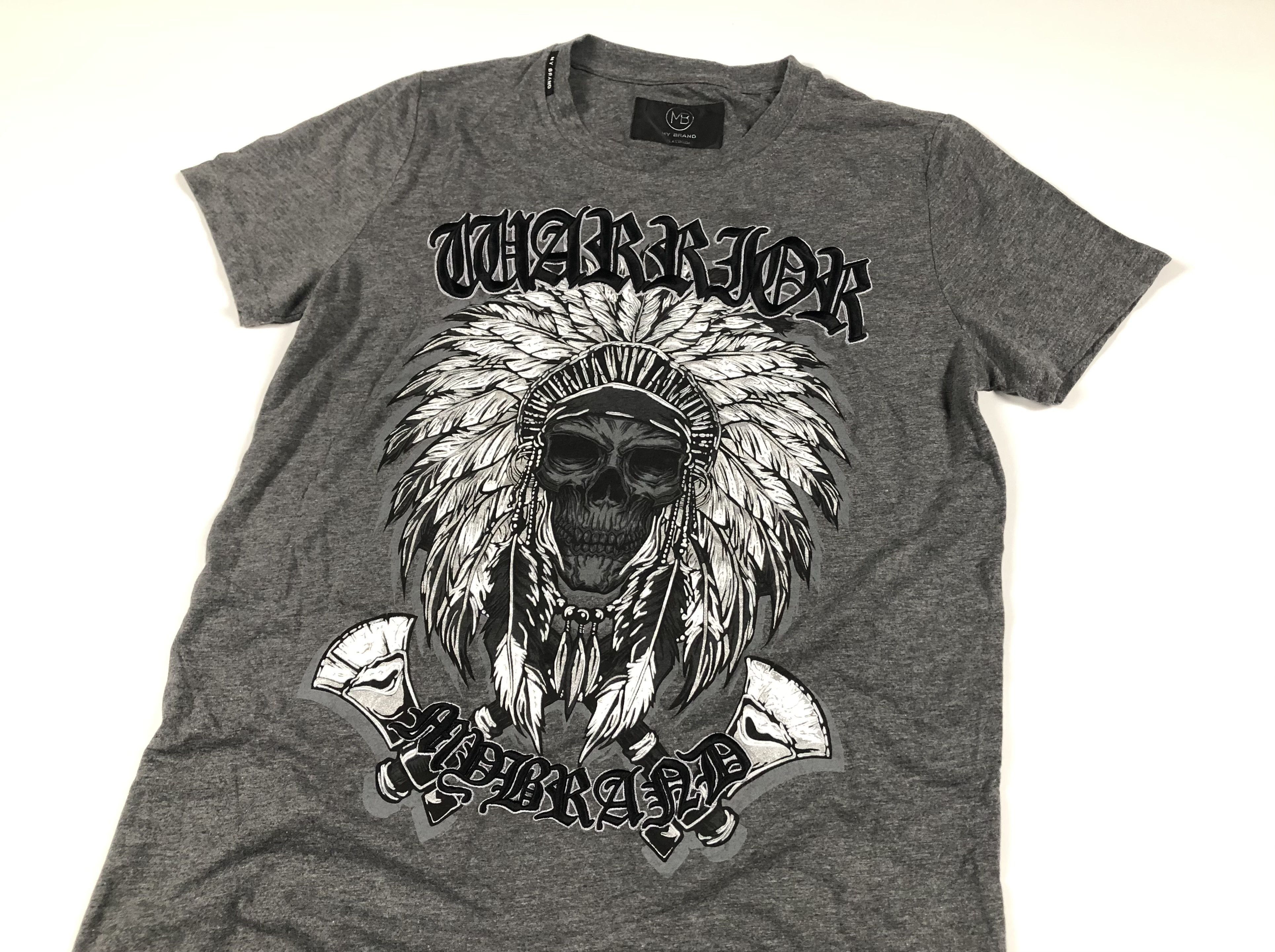 Other My Brand Platinum Skull Warrior T-Shirt Size US L / EU 52-54 / 3 - 2 Thumbnail