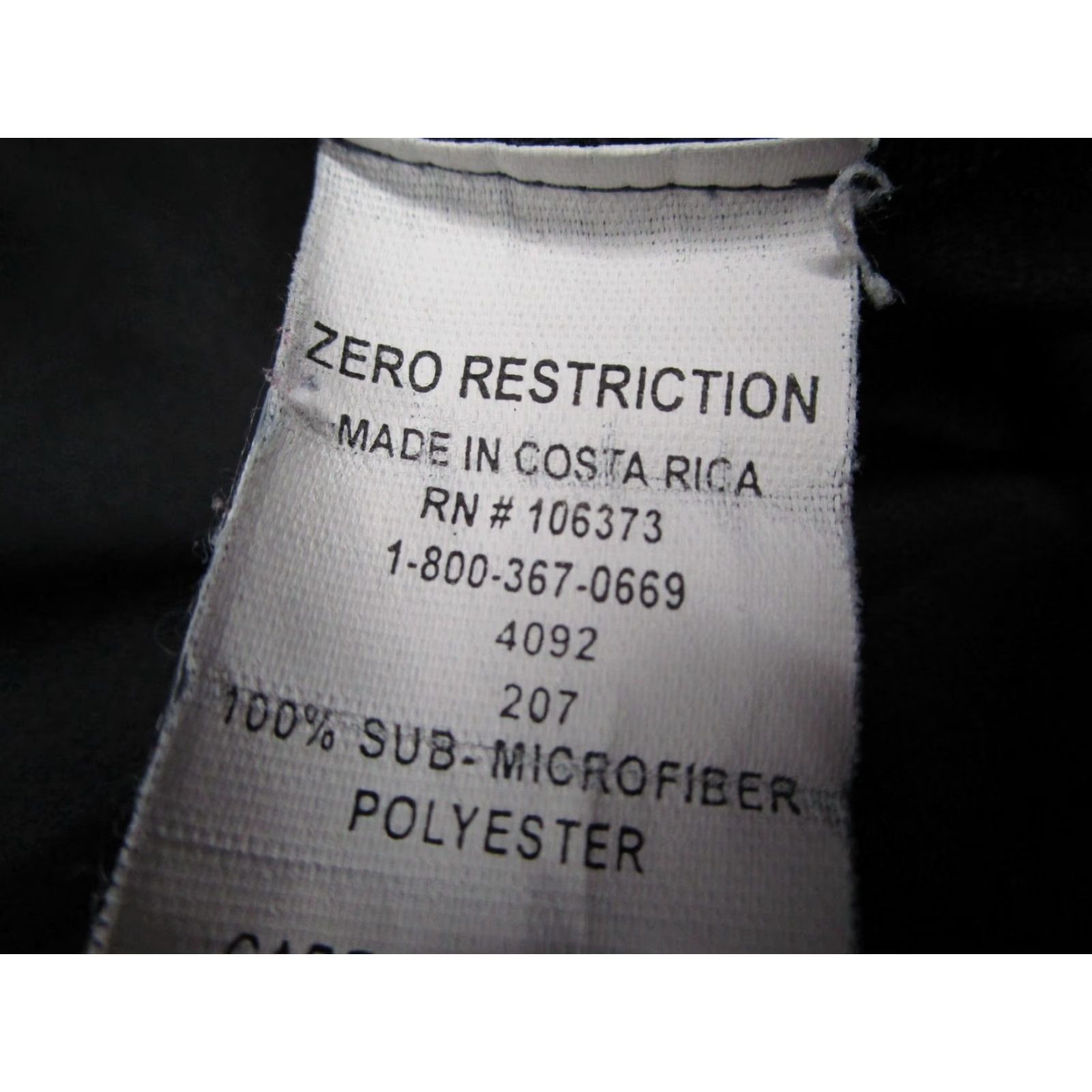 Vintage Zero Restriction Jacket Mens Medium Blue Microsuede 1/4 Snap Pullover Golf Size US M / EU 48-50 / 2 - 4 Thumbnail