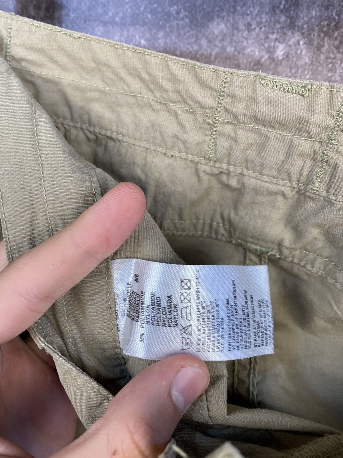 Diesel × Vintage Vintage Diesel Parachute Baggy Pants Size US 27 - 15 Thumbnail