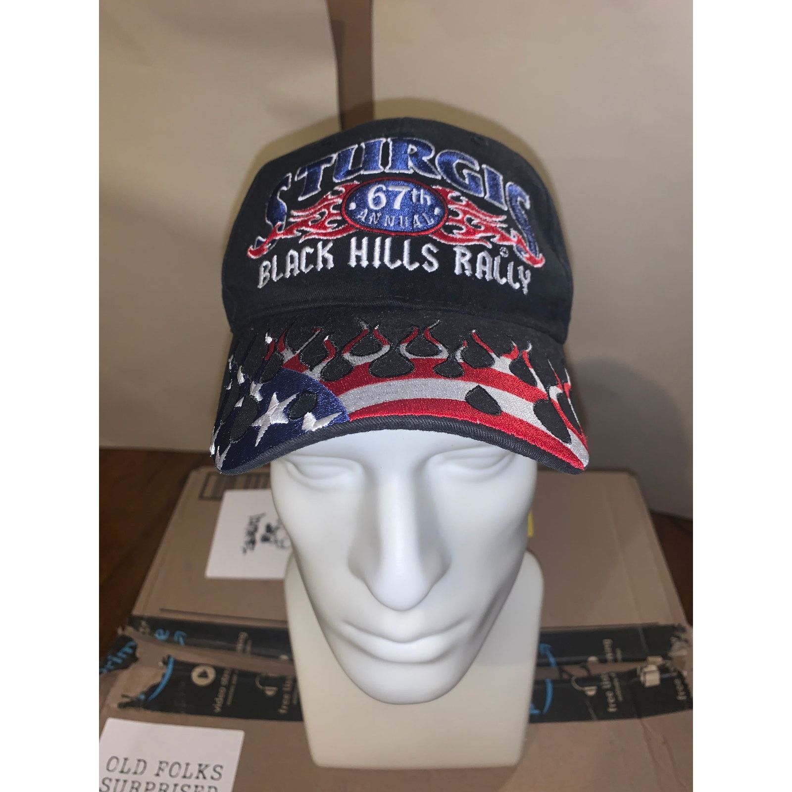 Harley Davidson × Other 2007 Sturgis Black Hills Rally Hat 67th Annual Biker Cap USA Size ONE SIZE - 2 Thumbnail