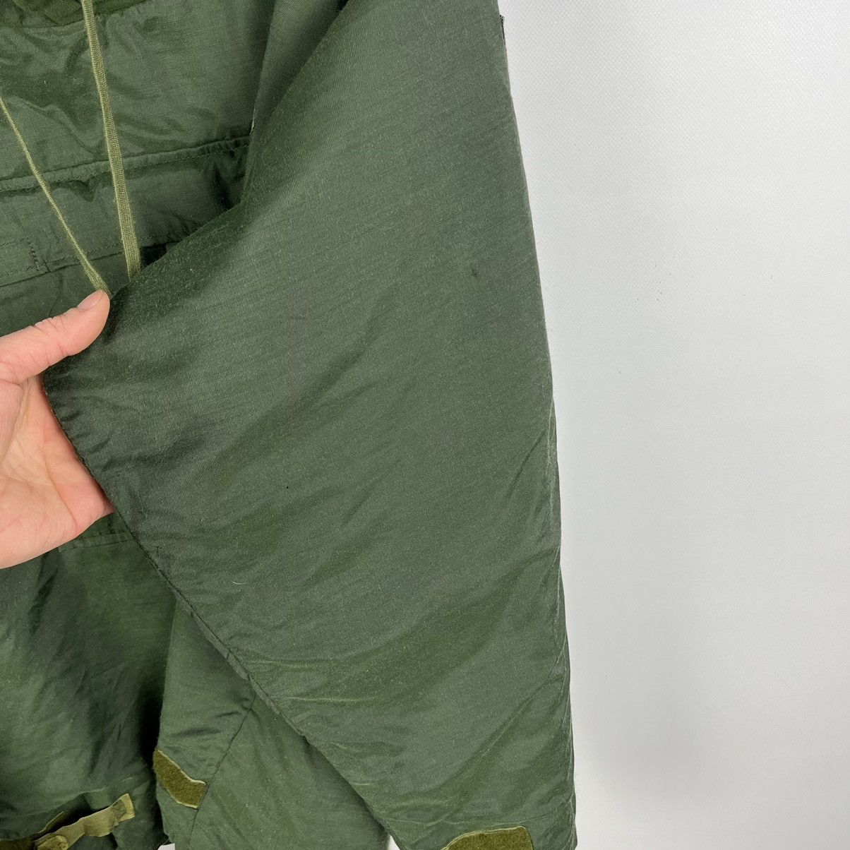 Vintage Vintage British Army Smock with hood attached jacket 1977 Size US M / EU 48-50 / 2 - 11 Thumbnail