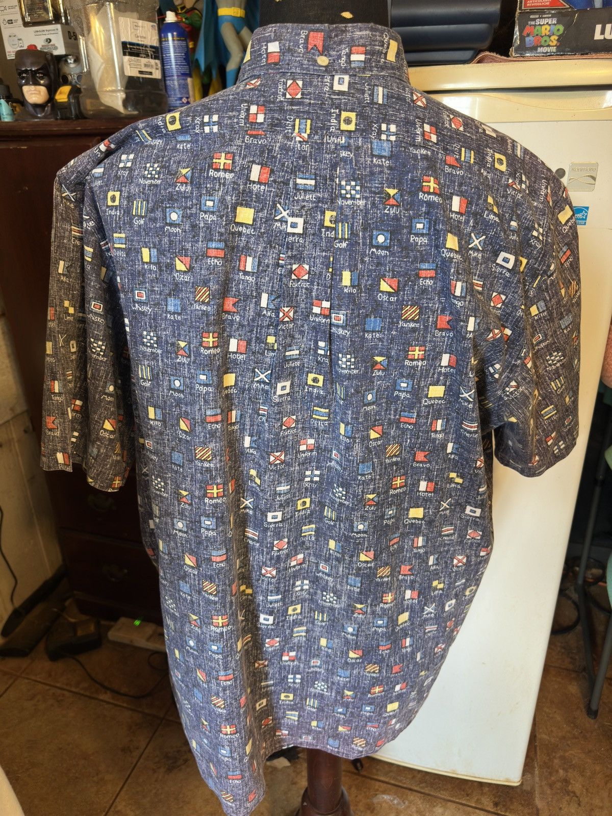 Reyn Spooner PreOwned Reyn Spooner Blue Hawaiian Shirt Men's XXL Size US XXL / EU 58 / 5 - 2 Thumbnail