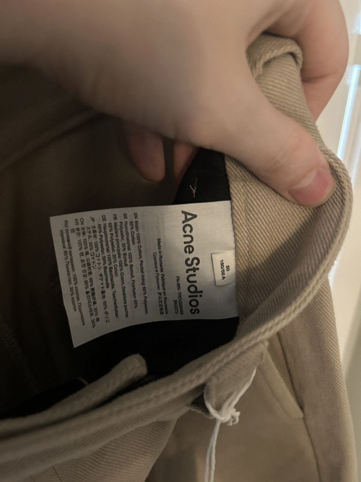 Acne Studios Acne work pants Size US 31 - 4 Thumbnail