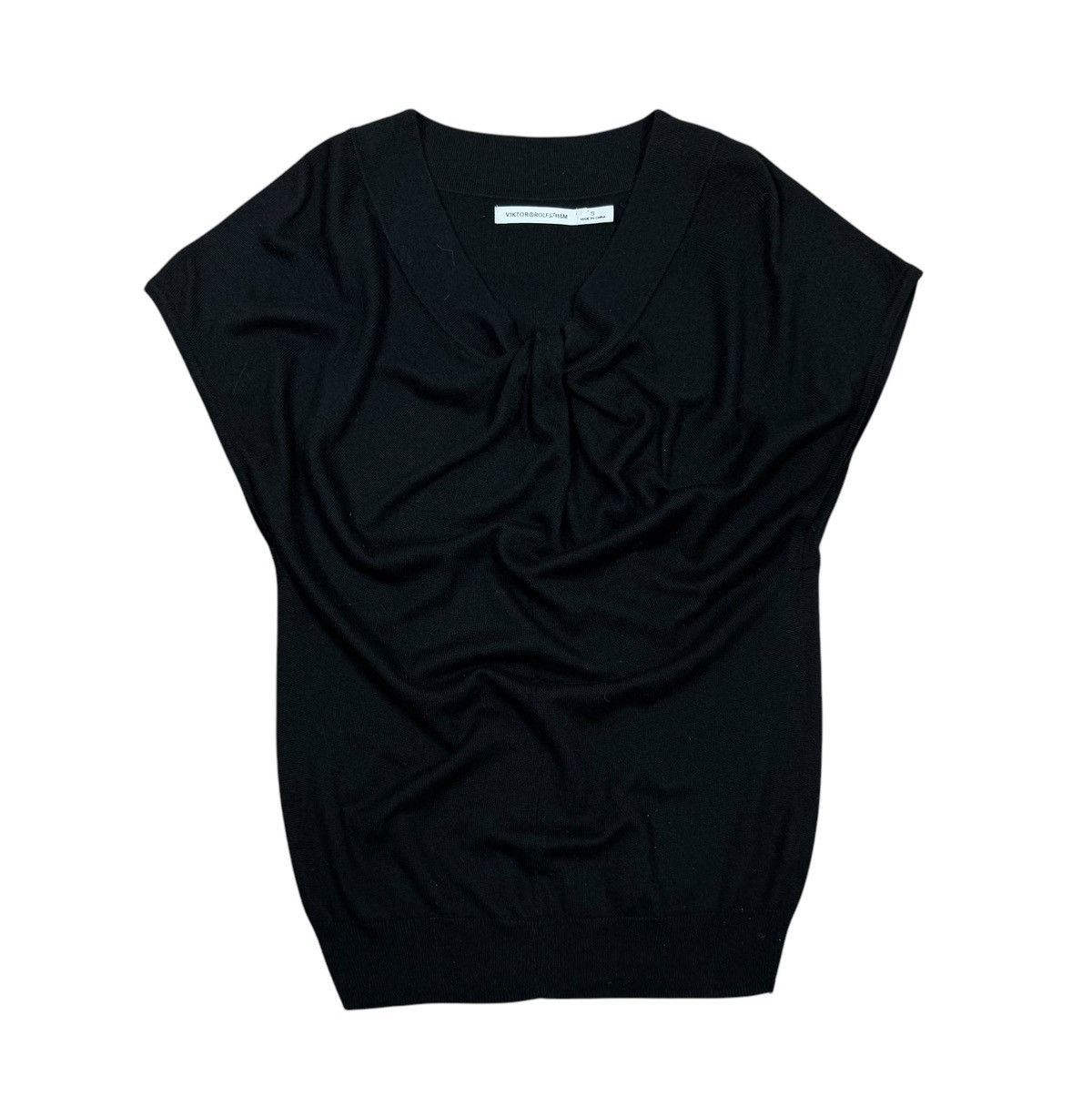 Viktor & Rolf Viktor & Rolf H&M Silk-Wool Blouse Short Sleeve size S Size S / US 4 / IT 40 - 8 Thumbnail