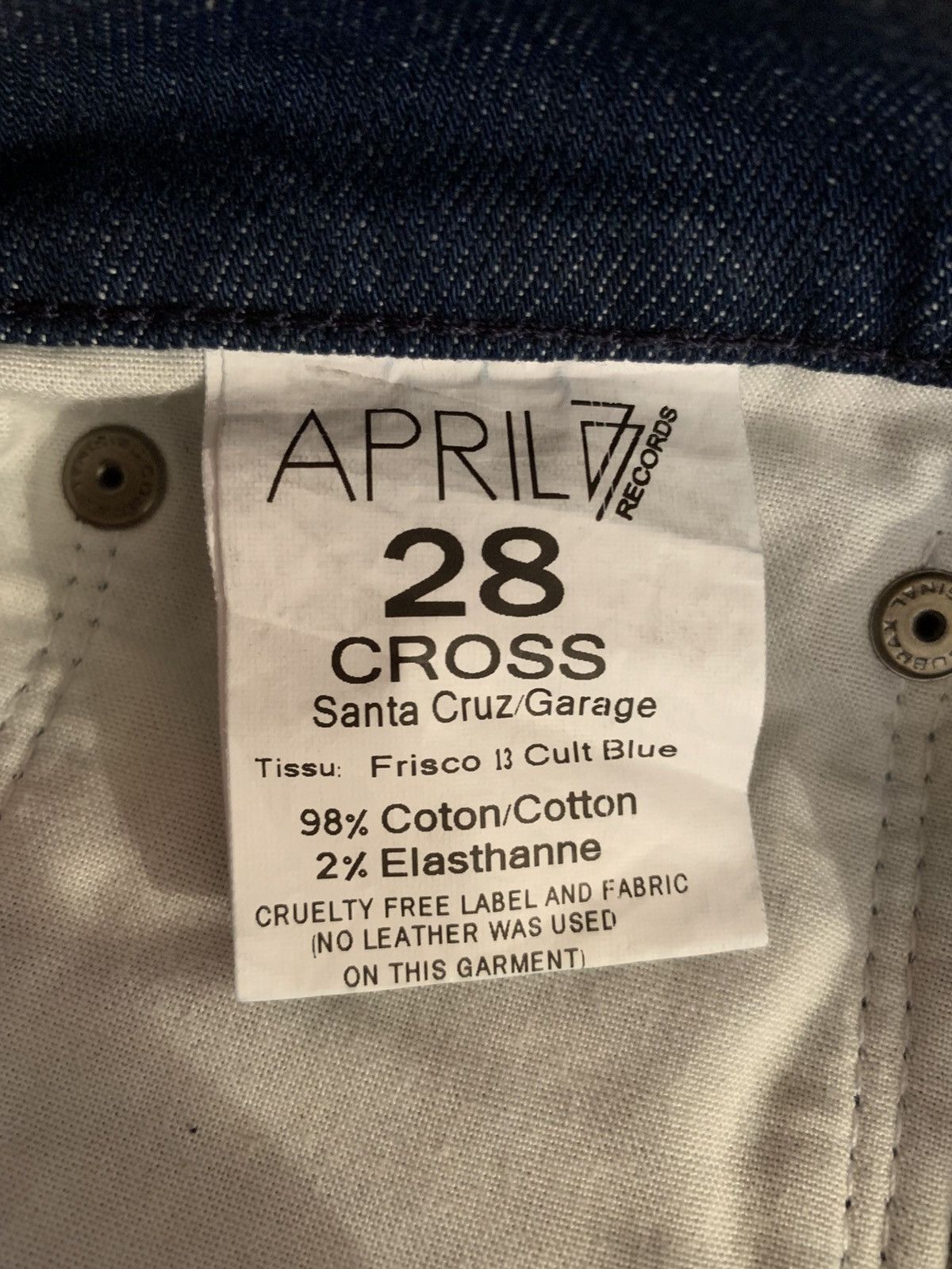 April 77 *RARE* style CROSS Santa Cruz/Garage Size US 33 - 13 Thumbnail
