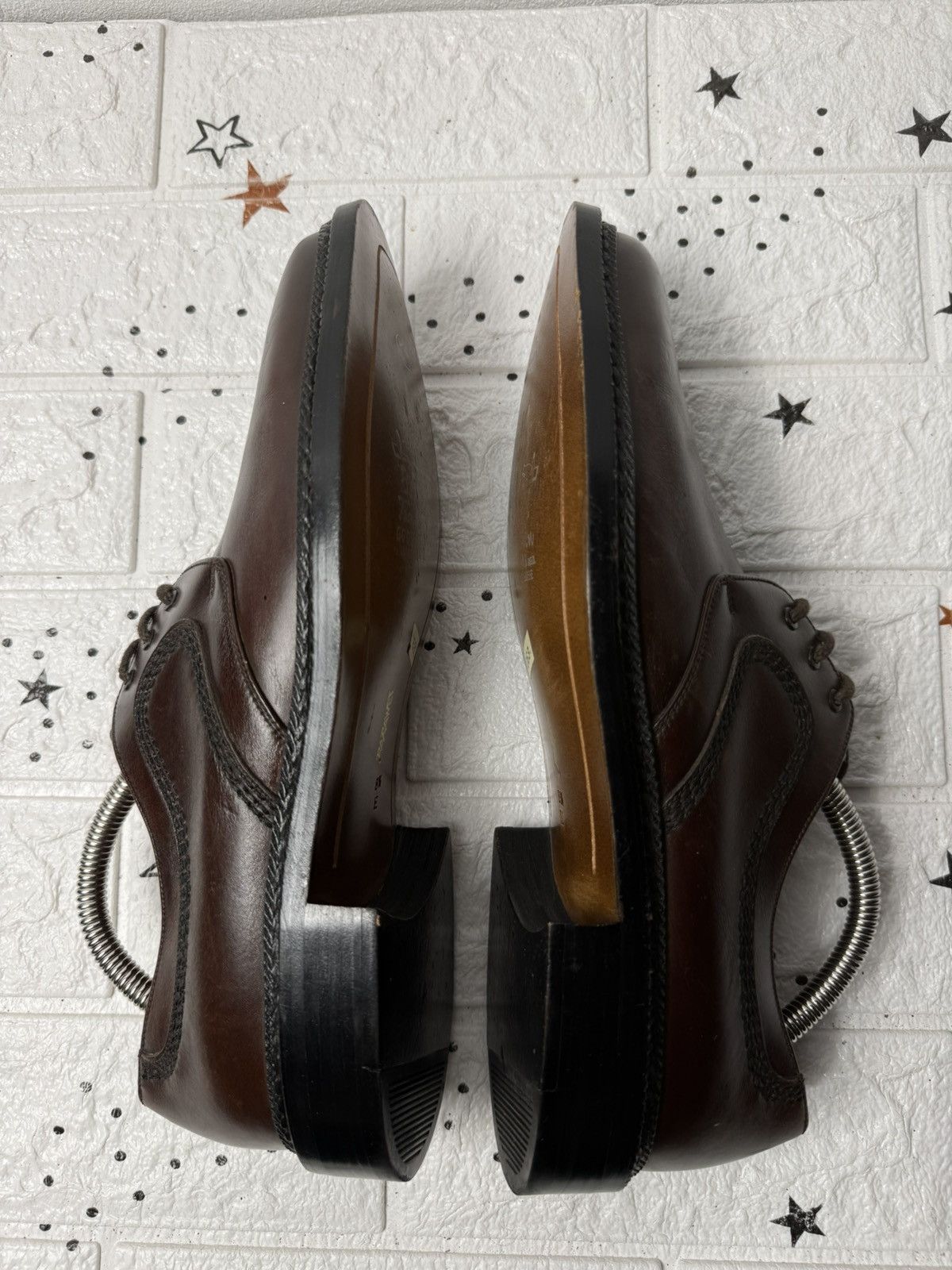 Bally Bally Parawet Oxford US9 UK8.5 EUR44 Vintage Brown Leather Size US 9 / EU 42 - 11 Thumbnail