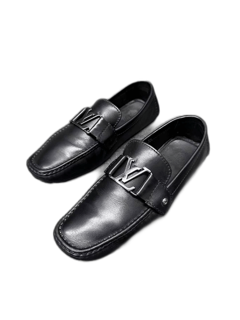 Louis Vuitton Louis Vuitton Leather Slip-On Loafers Size 6.5 Size US 6.5 / EU 39-40 - 1 Thumbnail