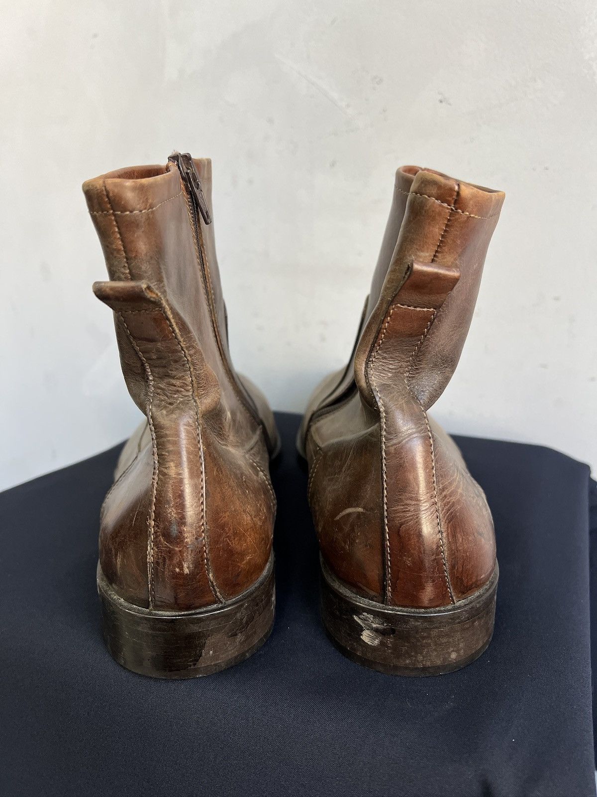 Other Guidi style western brown leather boots hype avant garde Size US 10 / EU 43 - 9 Thumbnail