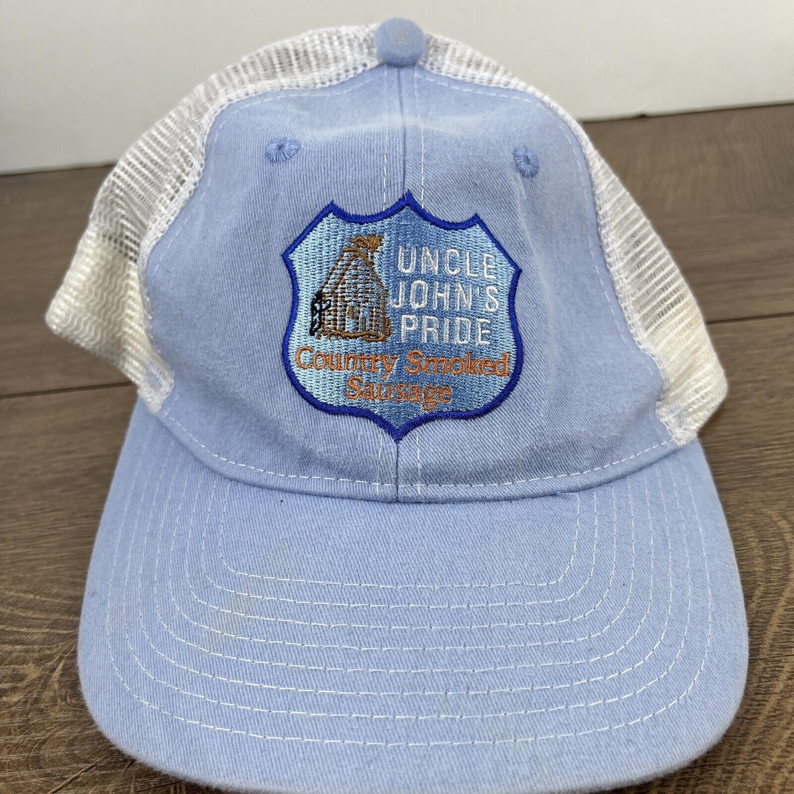 Other Uncle Johns Pride Hat Country Smoked Sausage Blue Hat Adjust Size ONE SIZE - 5 Thumbnail