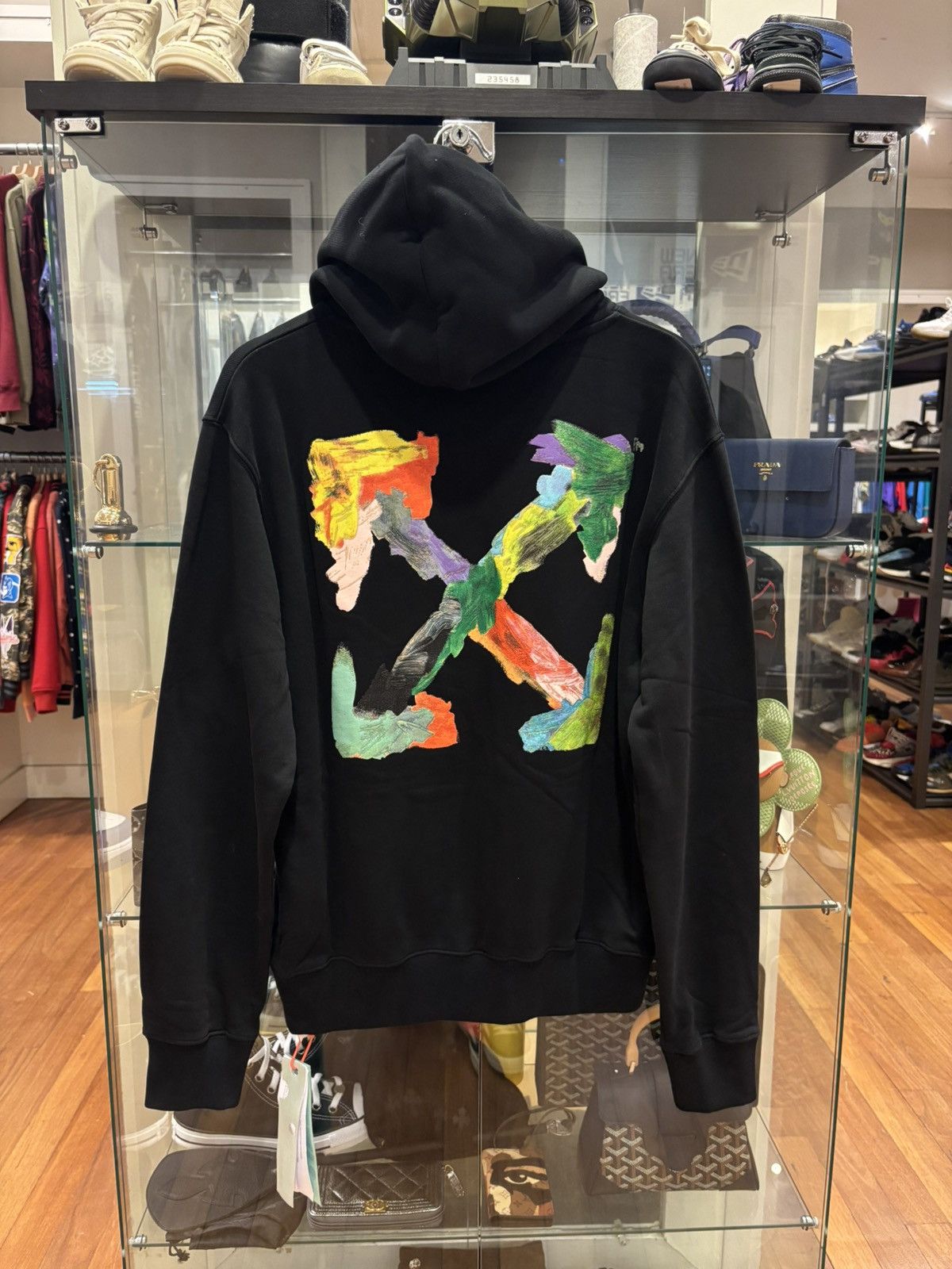 Off-White Off white brush arrow hoodie black Size US S / EU 44-46 / 1 - 3 Thumbnail