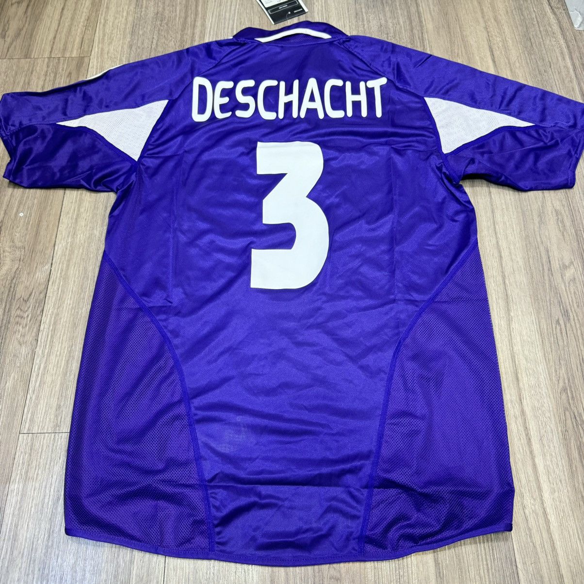Adidas Anderlecht 03/04 away shirt #3 Deschacht (bnwt) Size US S / EU 44-46 / 1 - 2 Thumbnail