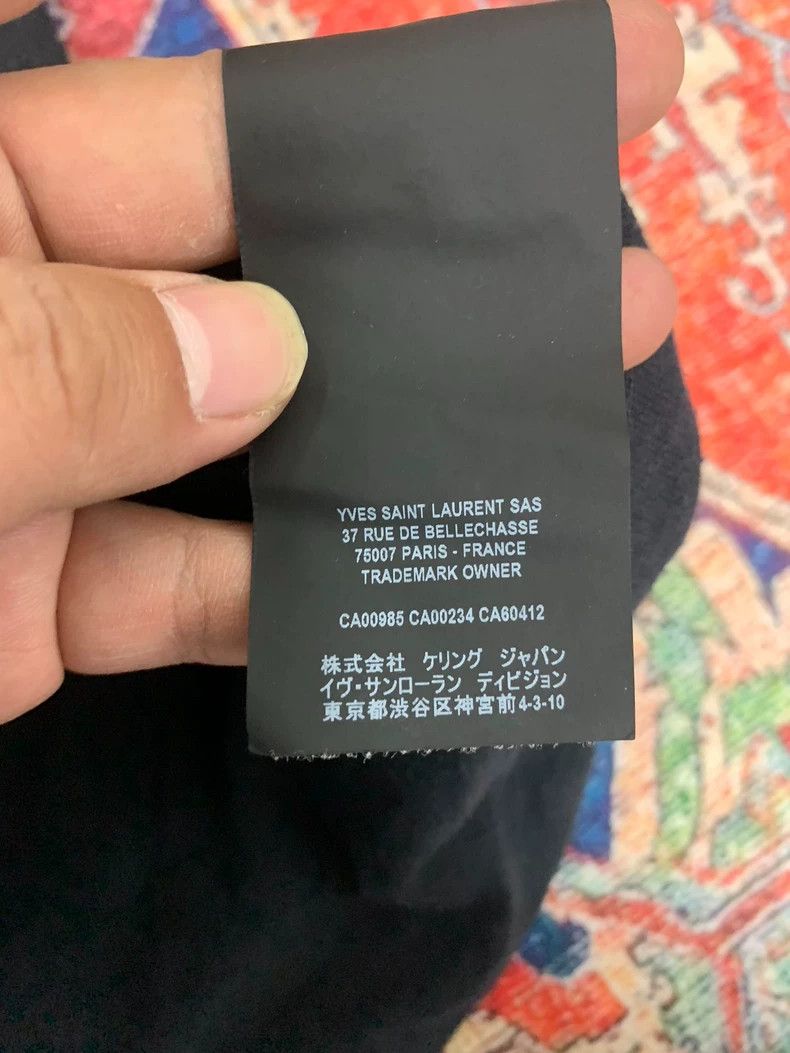 Saint Laurent Paris Saint Laurent Paris Destructive Graffiti Design short sleev Size US S / EU 44-46 / 1 - 6 Thumbnail