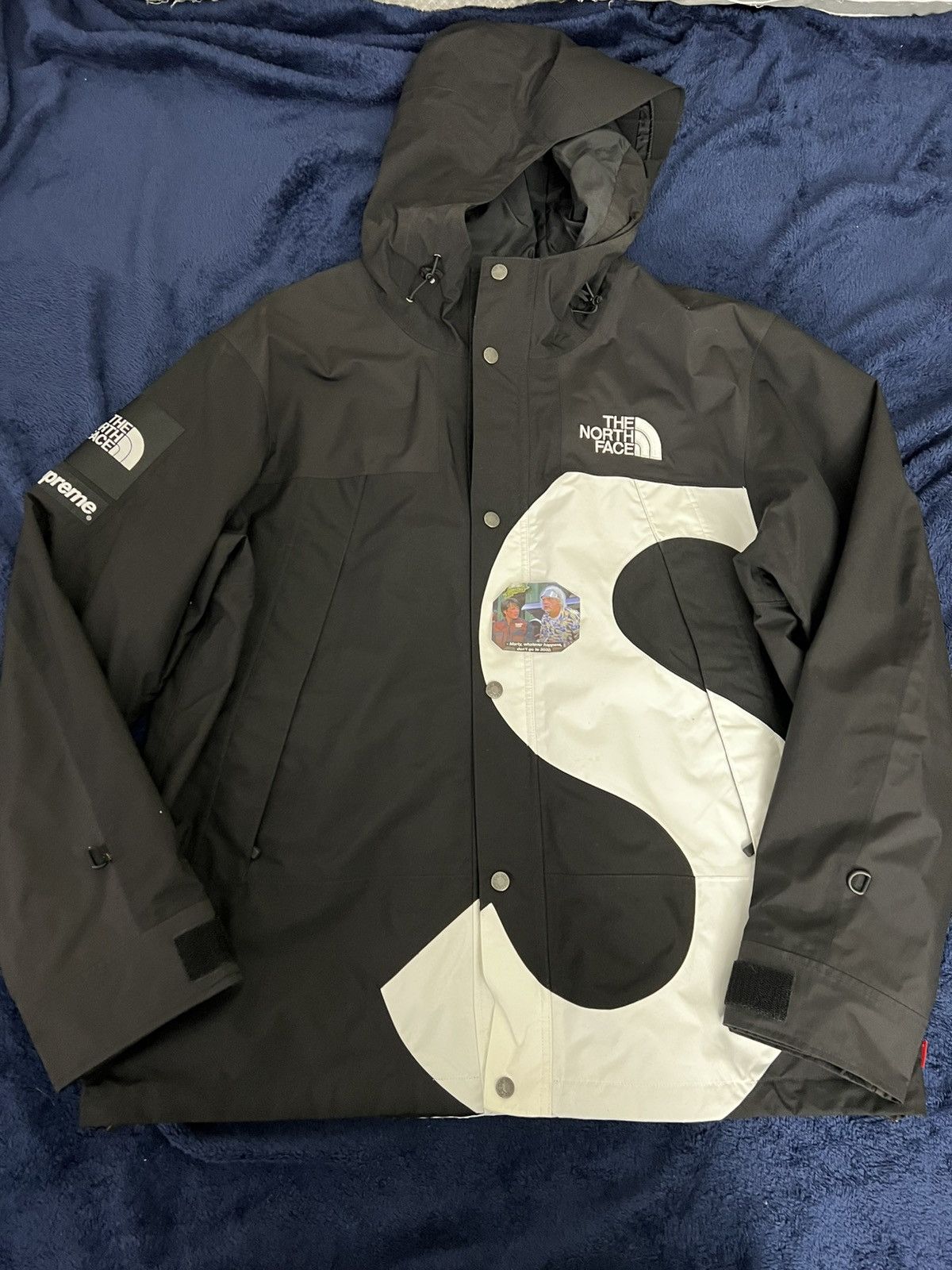 Supreme × The North Face Supreme x TNF Black S logo Jacket | Grailed