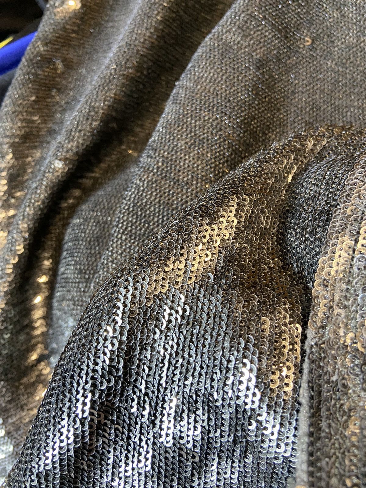 Designer × Iro IRO SILVER WILEY WOMENS T-SHIRT SEQUIN GLITTER EMBELLISHED Size XS / US 0-2 / IT 36-38 - 6 Thumbnail