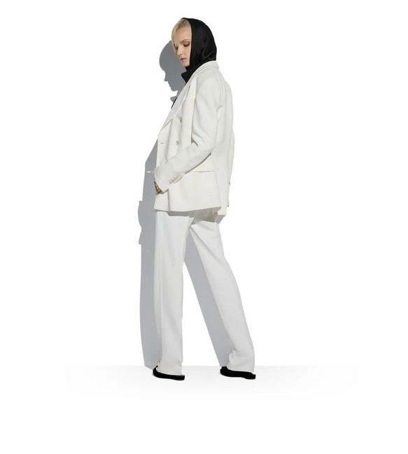 Tom Ford o1loc1c1224 PAW491 Pant in White Size 32" / US 10 / IT 46 - 3 Thumbnail