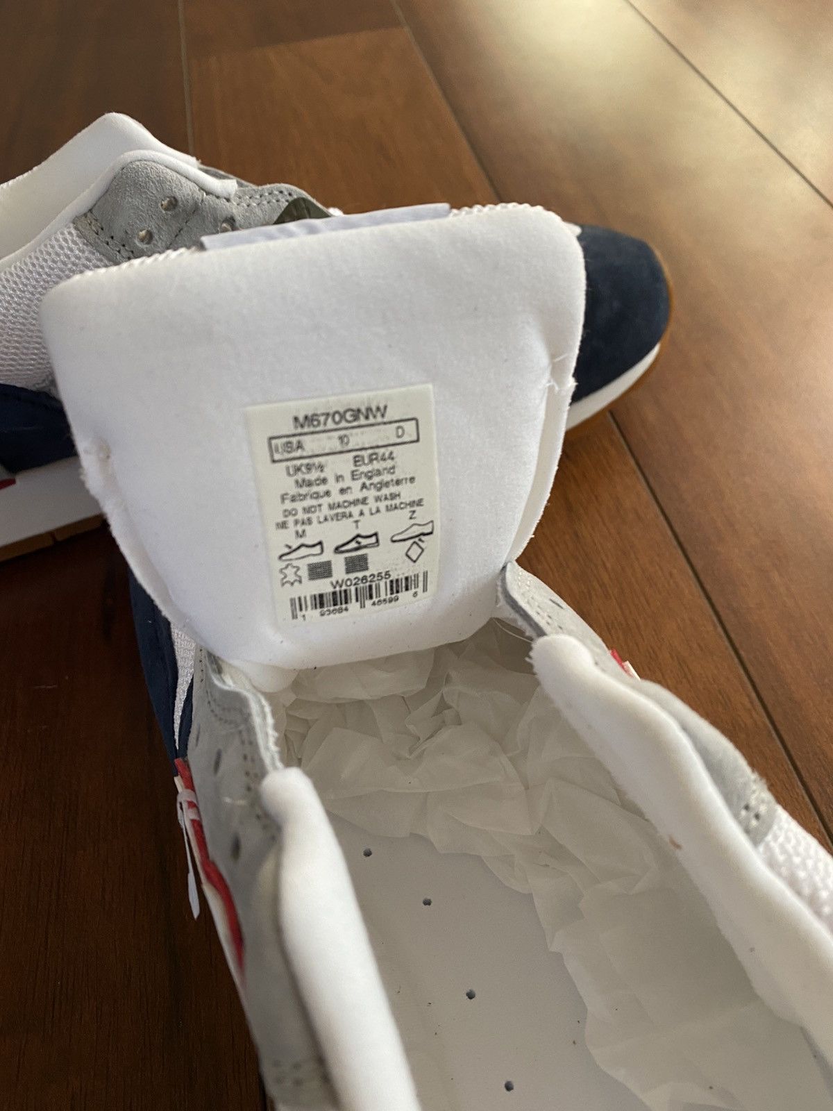 New Balance New Balance - M670GNW - Made In U.K. - US10 - Made In U.K. Size US 10 / EU 43 - 3 Thumbnail