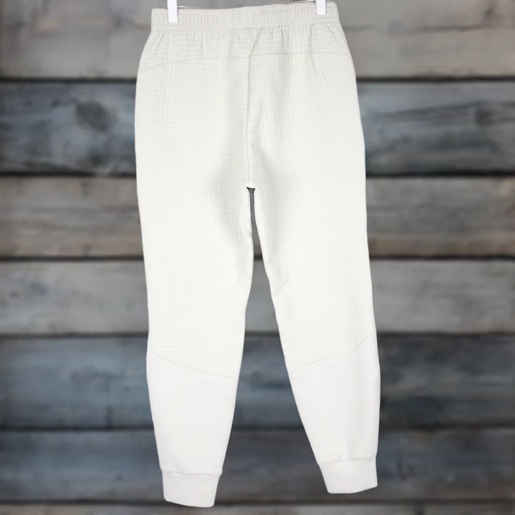 Under Armour Under Armour Men's Unstoppable Fleece Grid Pants Jogger S Small White 1386544 Size US 29 - 1 Thumbnail