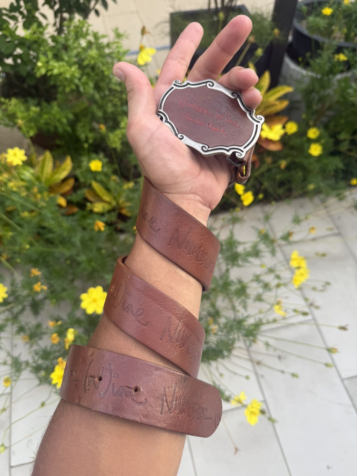 Men's Number (N)ine Belts | Grailed