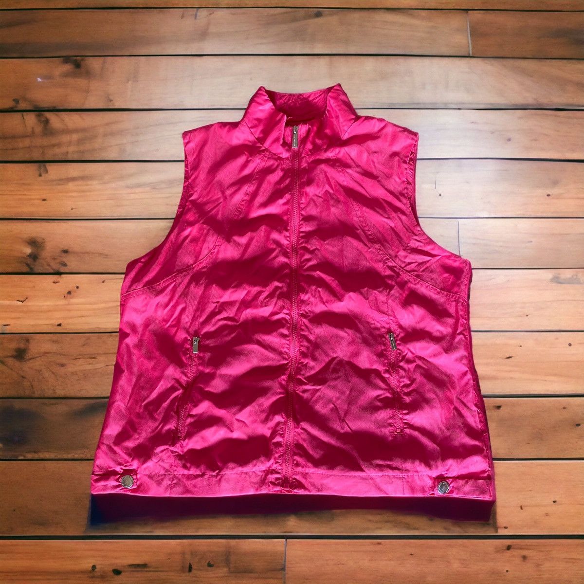 Liz Claiborne Vintage Liz Claiborne Vest Nylon Jacket Size US L / EU 52-54 / 3 - 1 Thumbnail