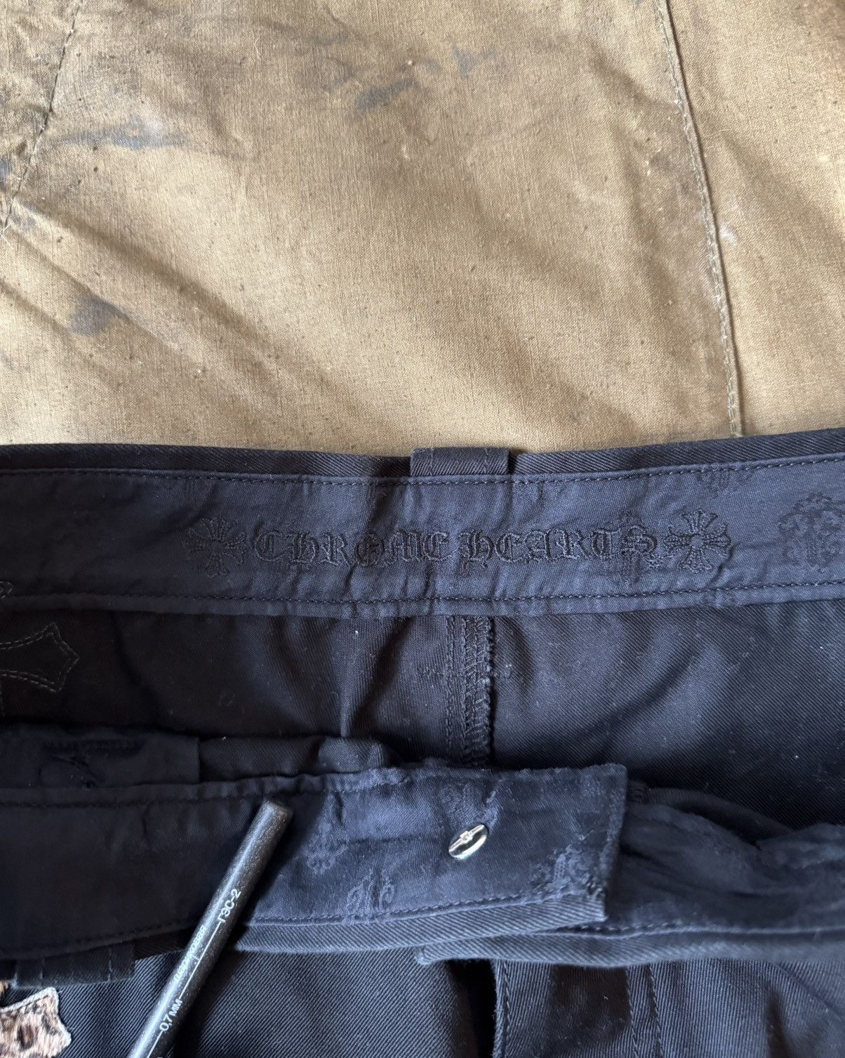 Chrome Hearts Chrome Hearts Double Knee Cross Patch Pants Size US 36 / EU 52 - 5 Thumbnail