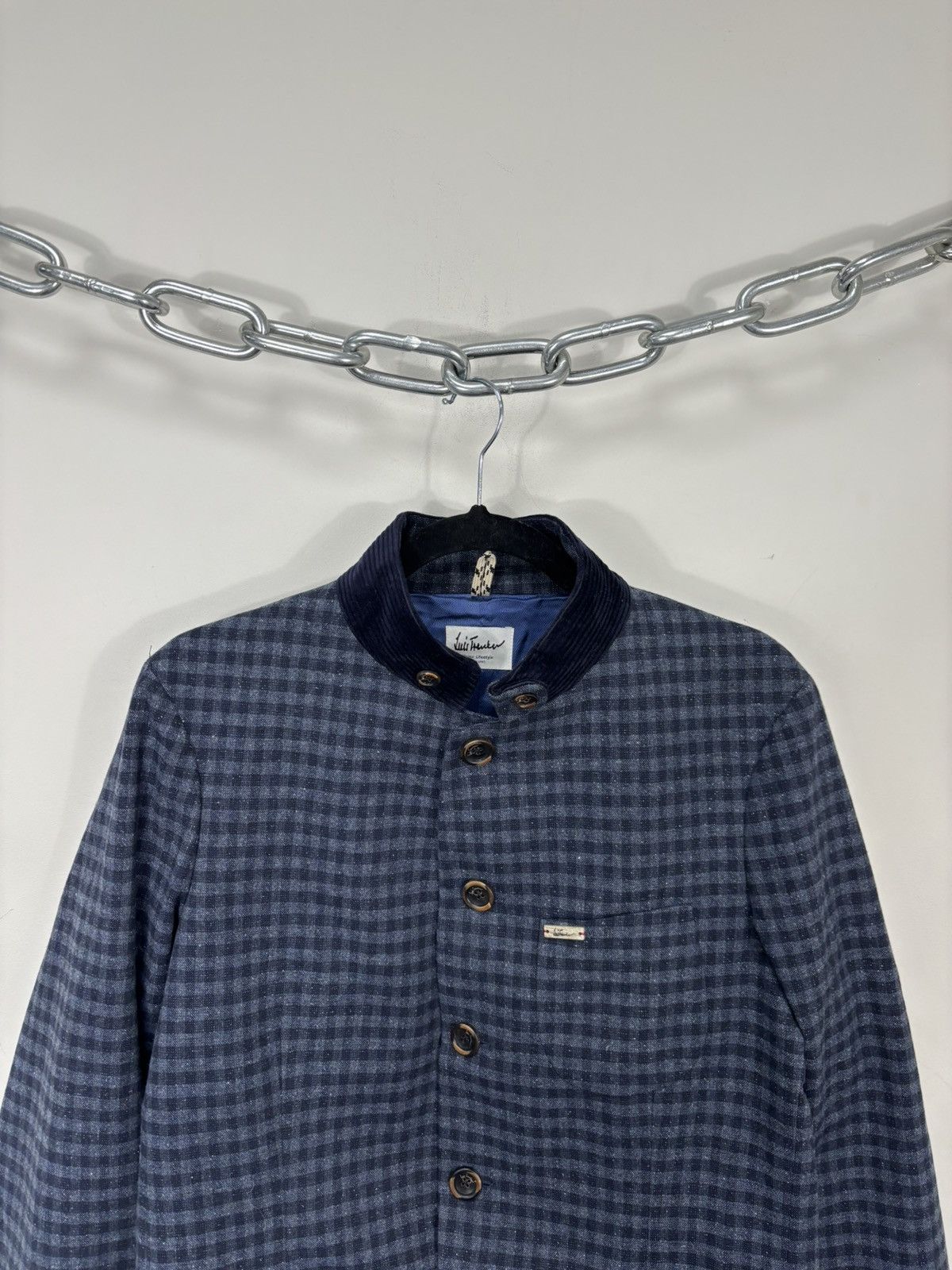 Other Luis Trenker Men’s Cotton Wool Blend Stand Up Collar Jacket Size US M / EU 48-50 / 2 - 4 Thumbnail