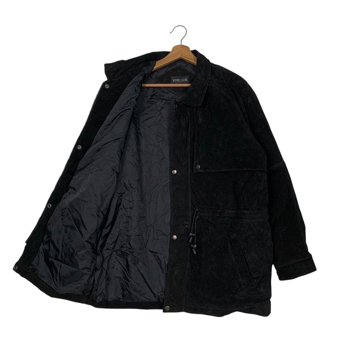 Japanese Brand Japanese Brand Vivre Club Suede Leather Jacket Size US M / EU 48-50 / 2 - 9 Thumbnail