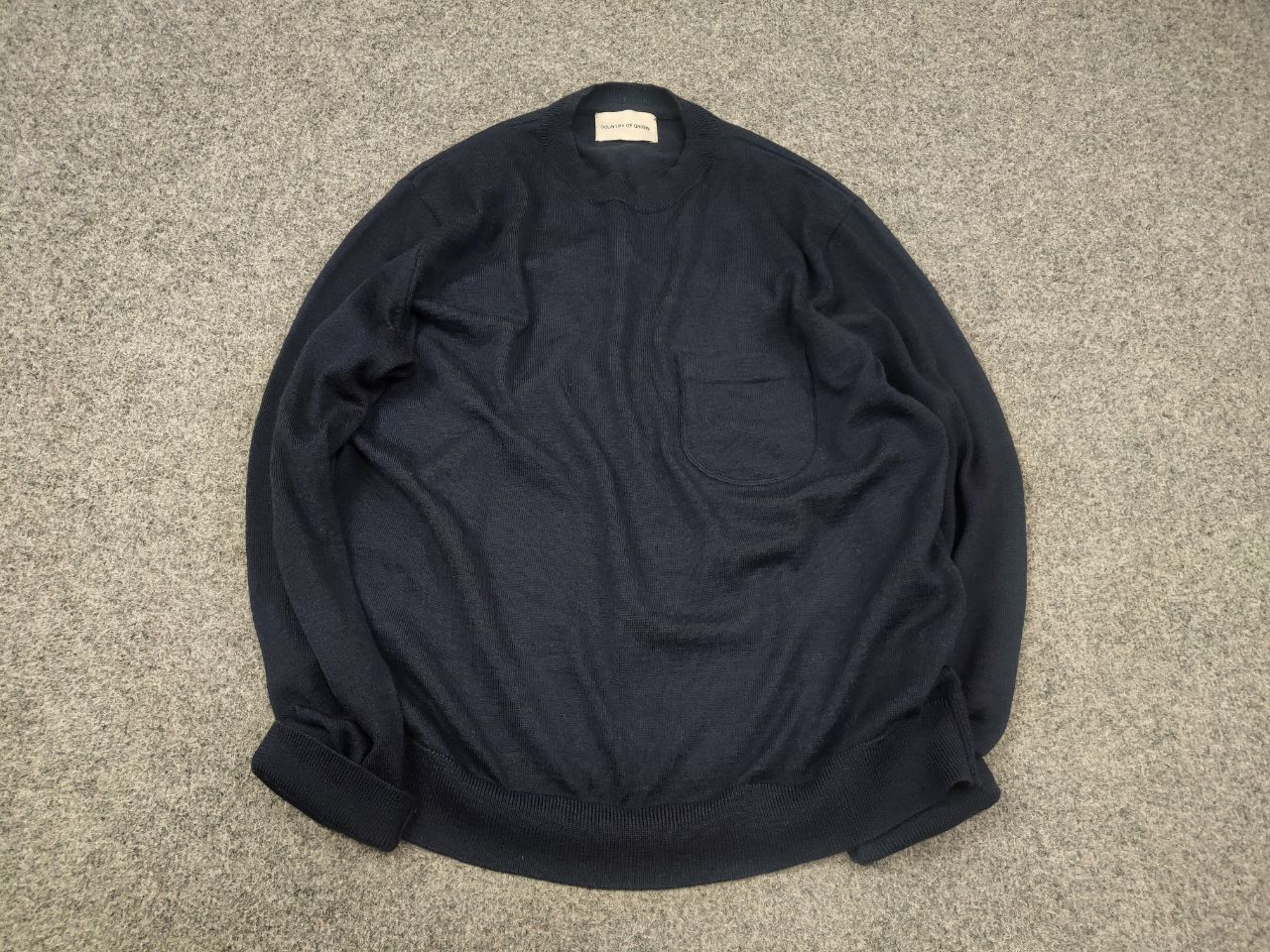 Other Country Of Origin Design merino wool Mynymalistic sweater Size US L / EU 52-54 / 3 - 3 Thumbnail