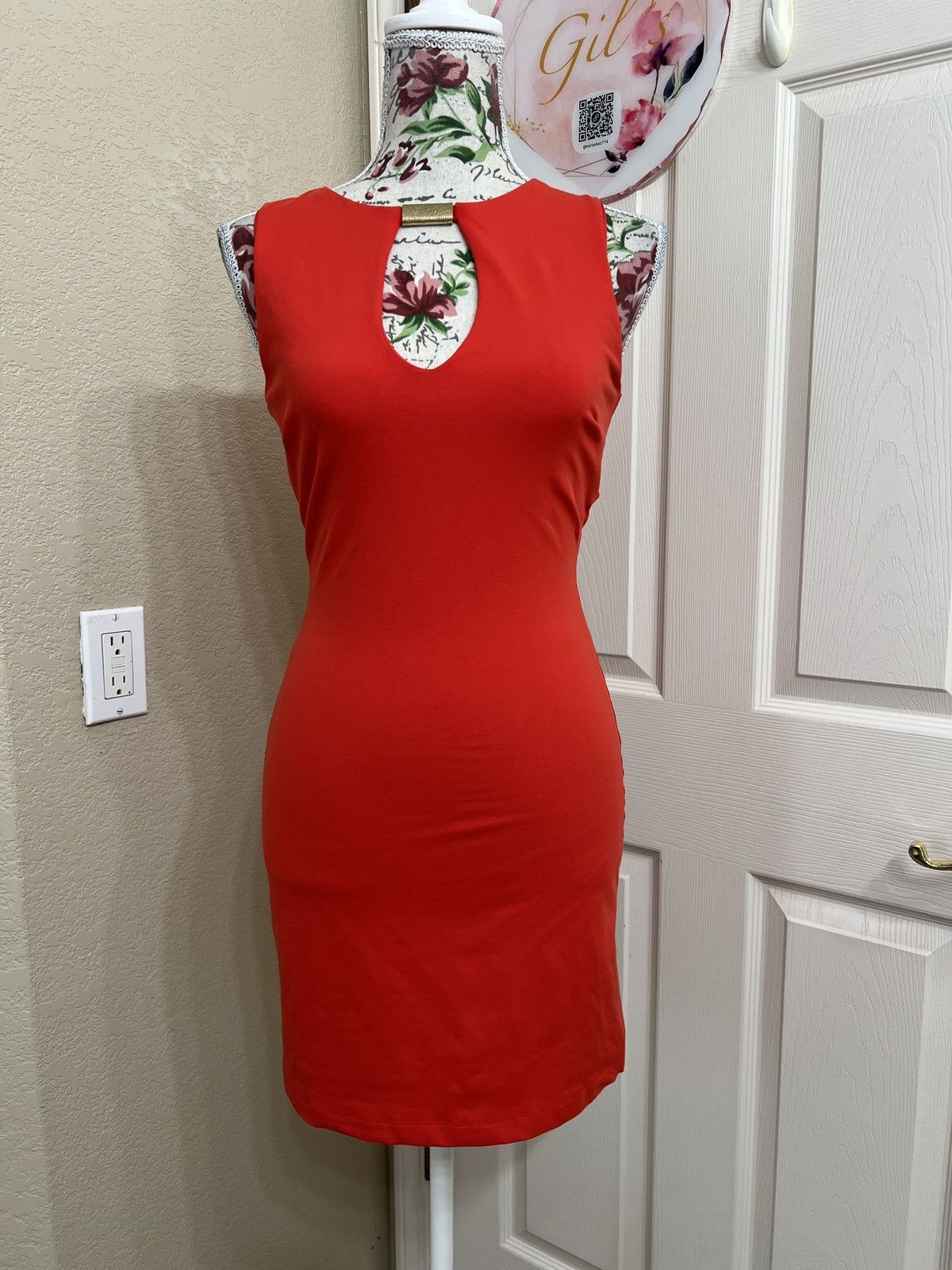 Bebe Bebe red bodycon mini dress size S Size S / US 4 / IT 40 - 1 Thumbnail