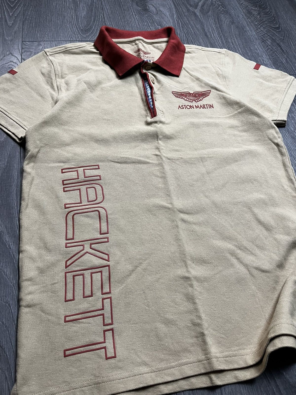 Hackett Hackett London x Aston Martin Racing Polo Shirt Size US M / EU 48-50 / 2 - 2 Thumbnail
