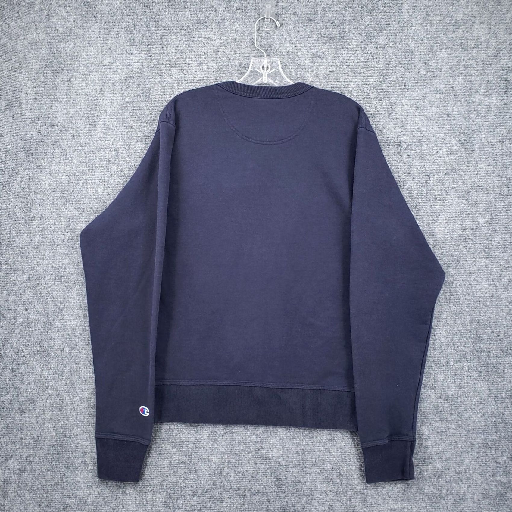 Champion Champion Sweatshirt Mens S Small Blue Crew Neck Pullover Fleece Spell Out Logo Size US S / EU 44-46 / 1 - 2 Thumbnail