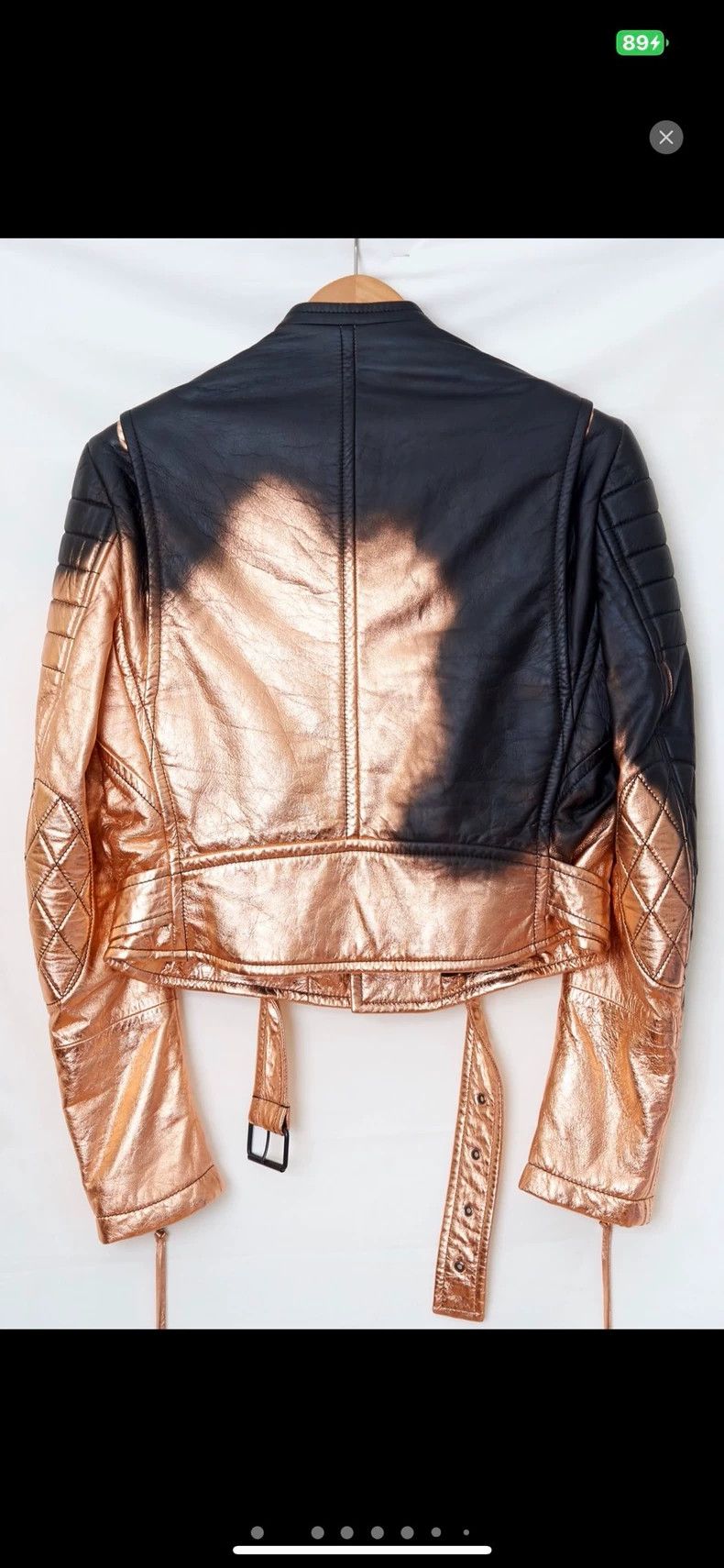 Haider Ackermann Haider Ackermann Leather motorcycle jacket Size US M / EU 48-50 / 2 - 6 Thumbnail