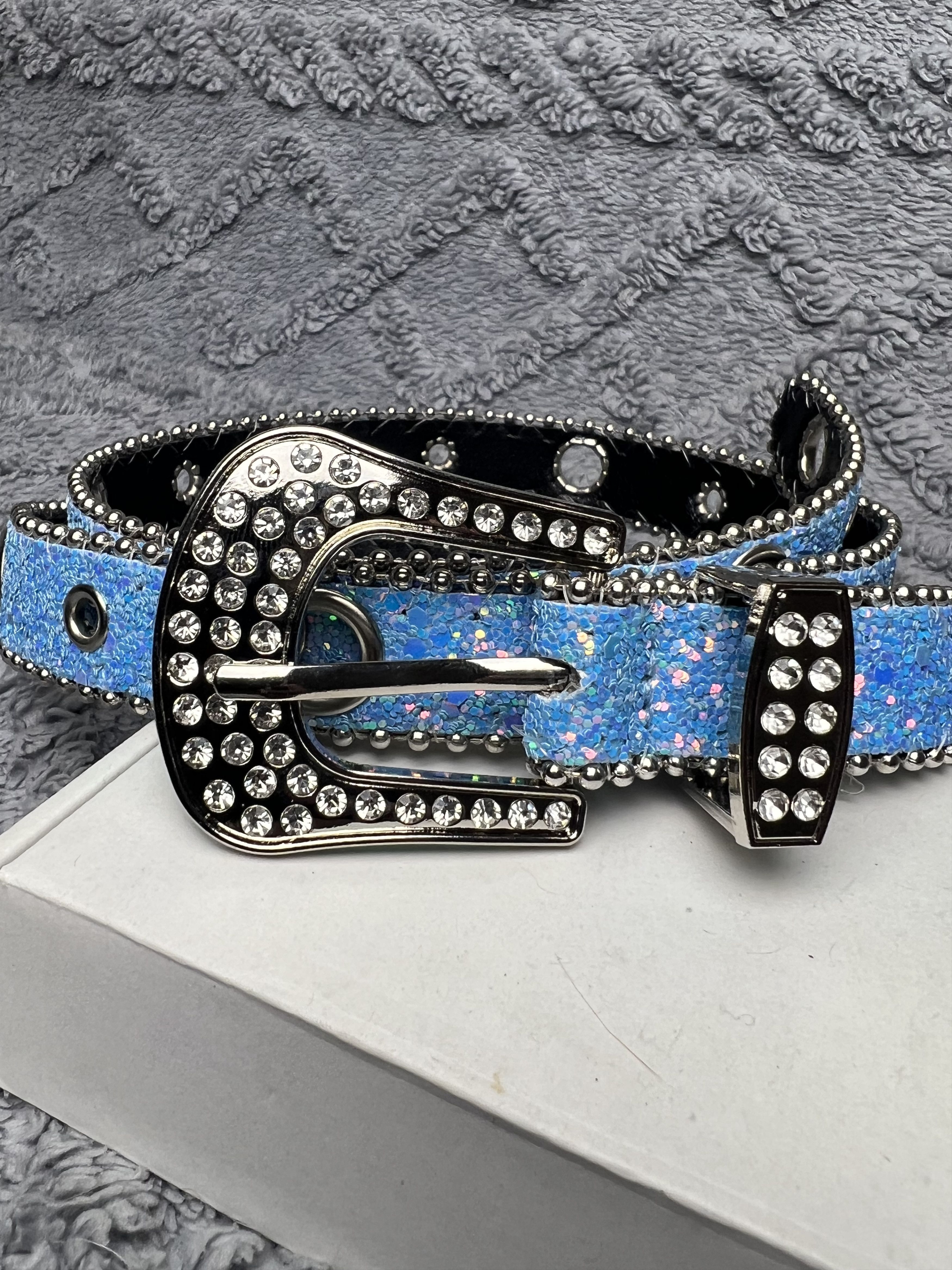 Other Rhinestone belt B.B. Simons styled belt Size ONE SIZE - 5 Thumbnail