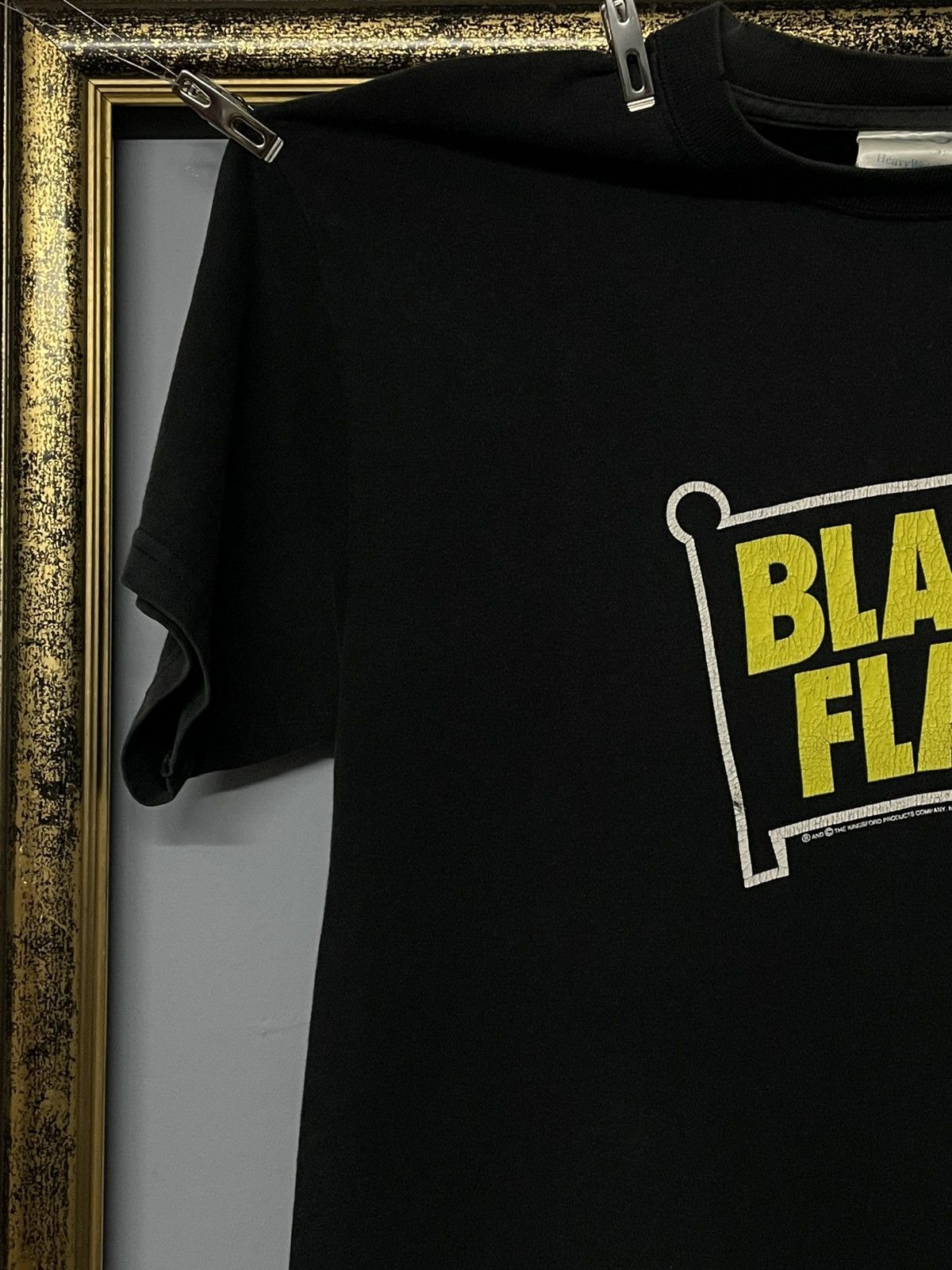 Band Tees Vintage Original Black Flag Punk Rock Band Sunfaded Og Tee Size US M / EU 48-50 / 2 - 4 Thumbnail